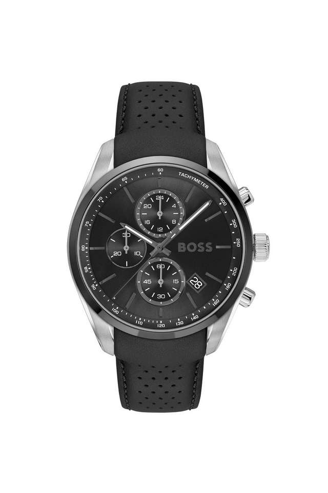 Grand-Prix-44-Quartz-Fashion-Chrono-Black-Round-Dial-Men-s-Watch---1514224