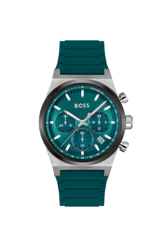 Candor-Chrono-Quartz-Fashion-Chrono-Green-Round-Dial-Men-s-Watch---1514244