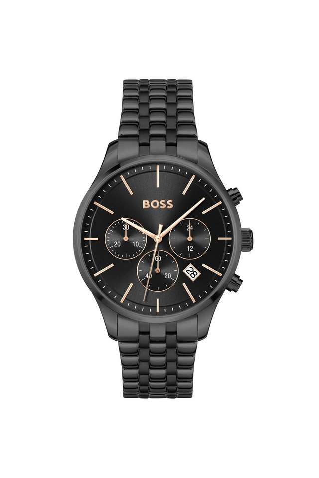 Avery-Quartz-Fashion-Chrono-Black-Round-Dial-Men-s-Watch---1514256