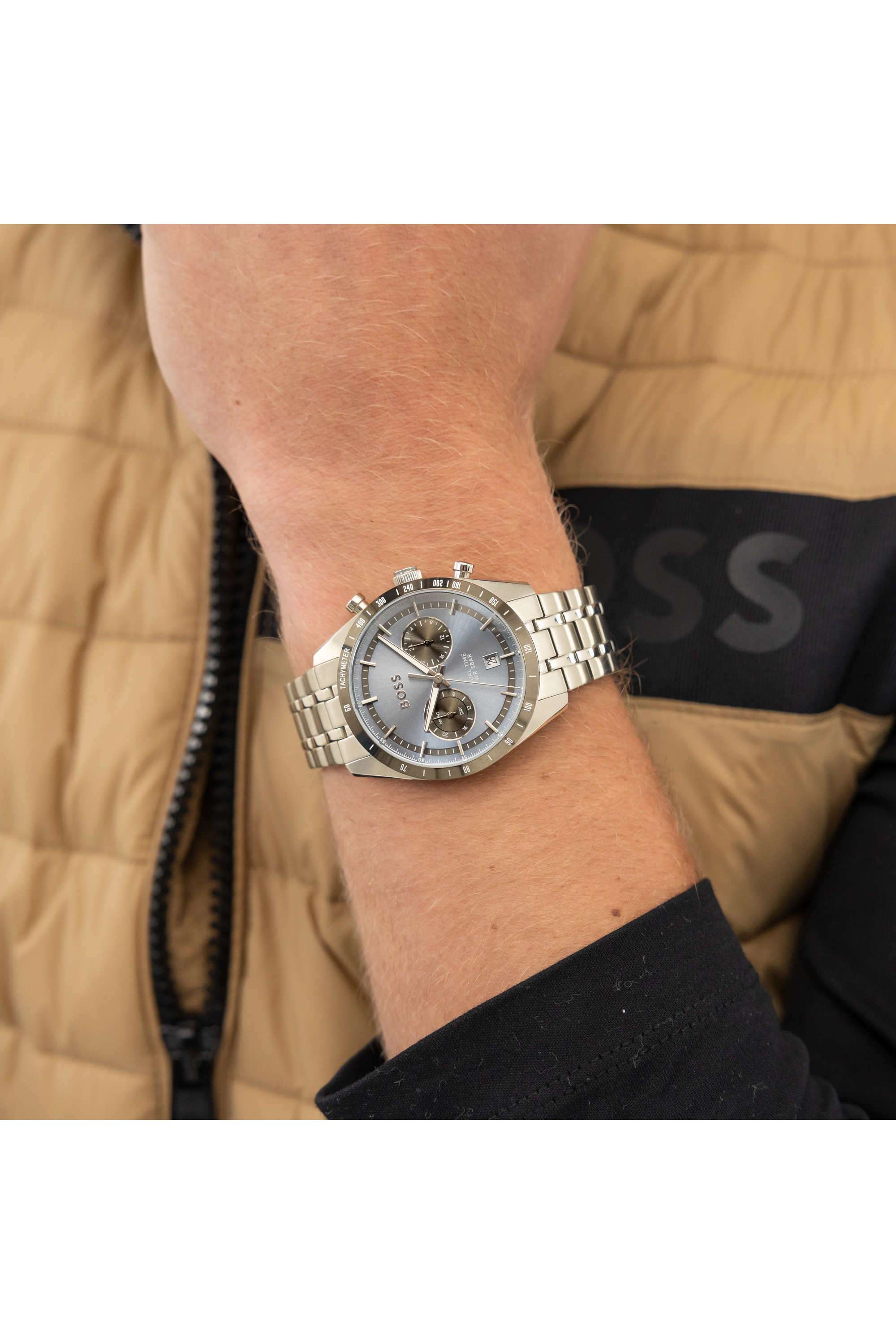 Buy Hugo Boss blue Tourmaster Quartz Multifunction Blue Round Dial