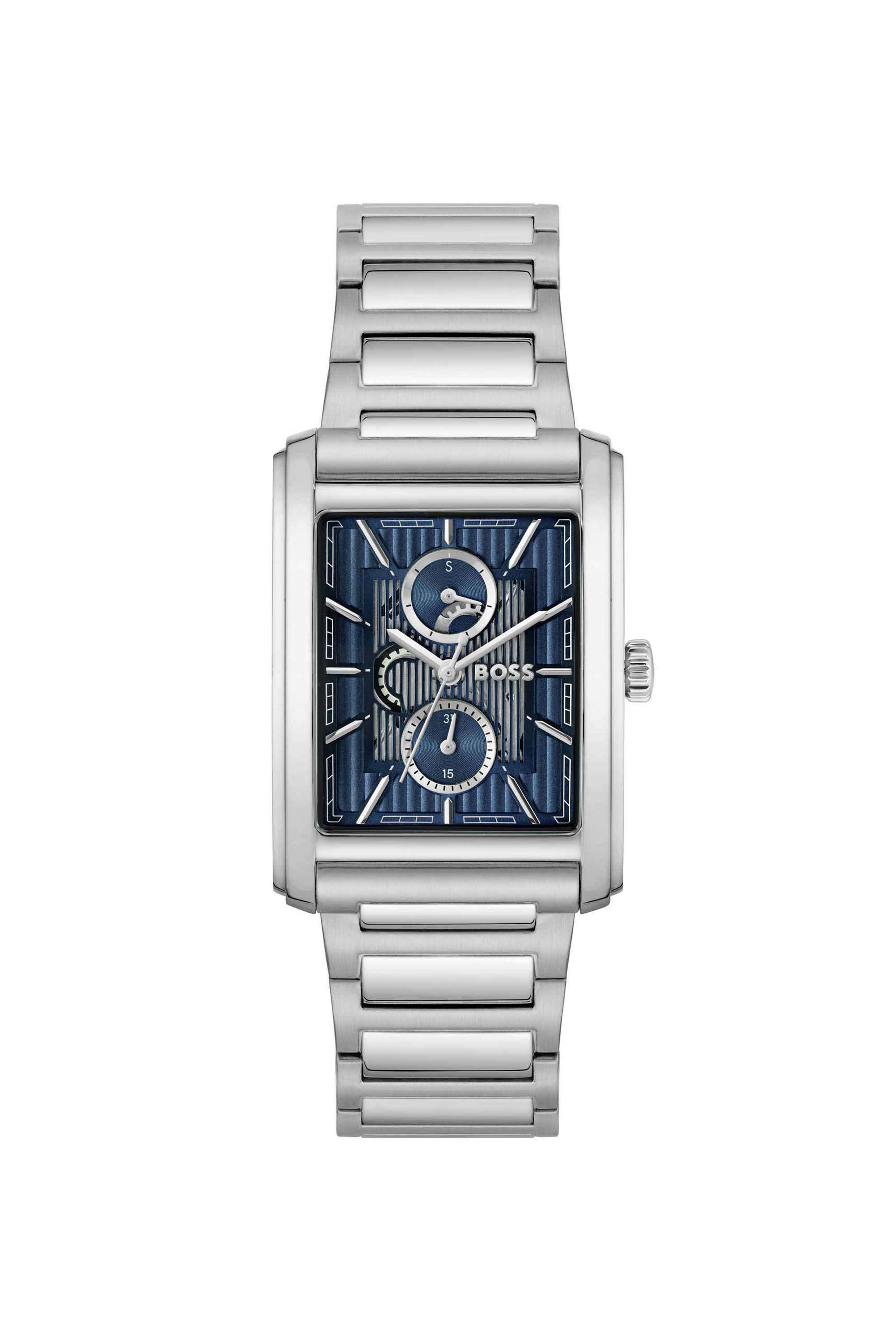 Principle-Dress-Multi-30.5-mm-Blue-Dial-Stainless-Steel-Analogue-Watch-For-Men---1514318