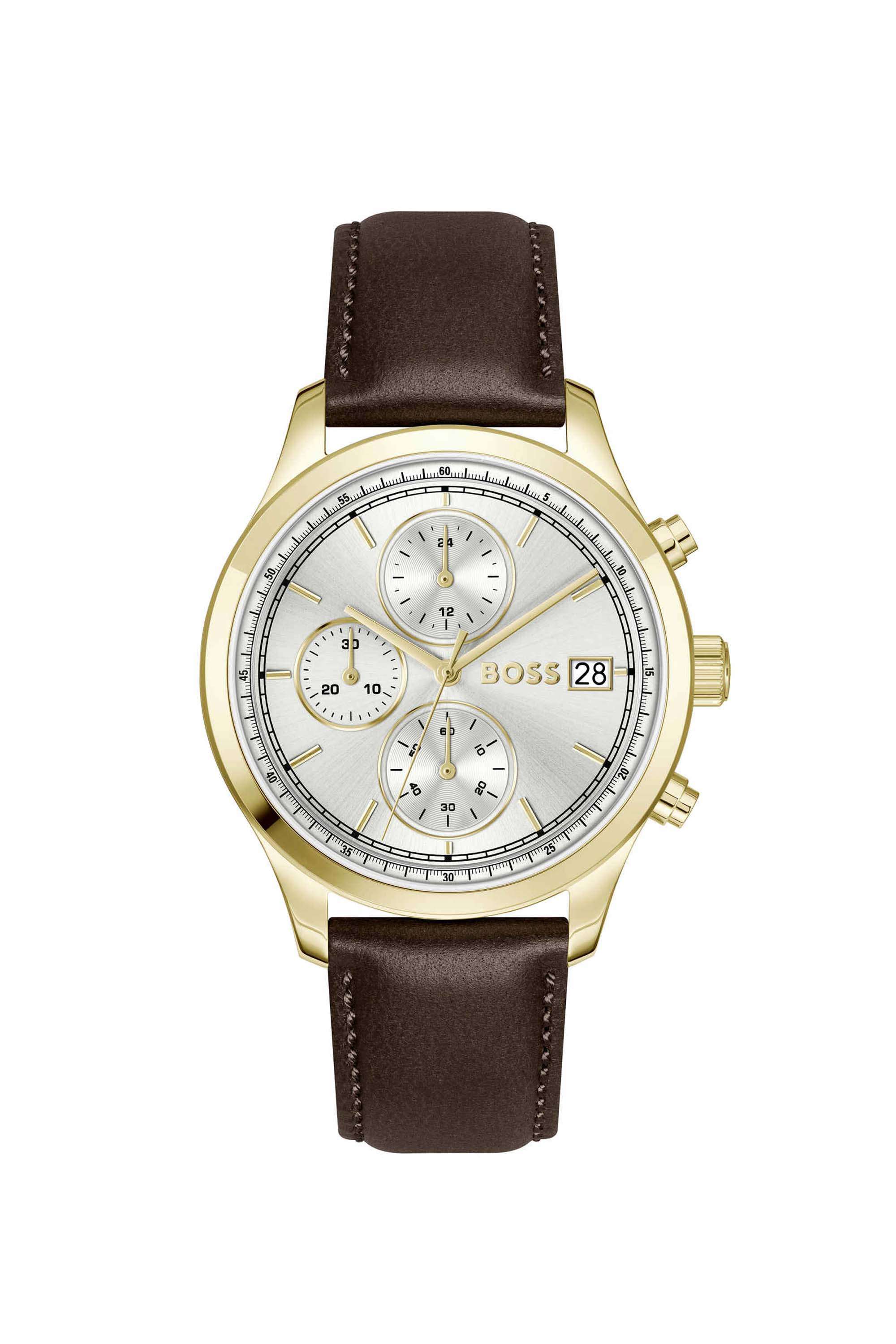Stratus-41-mm-Silver-Dial-Leather-Analogue-Watch-For-Men---1514327