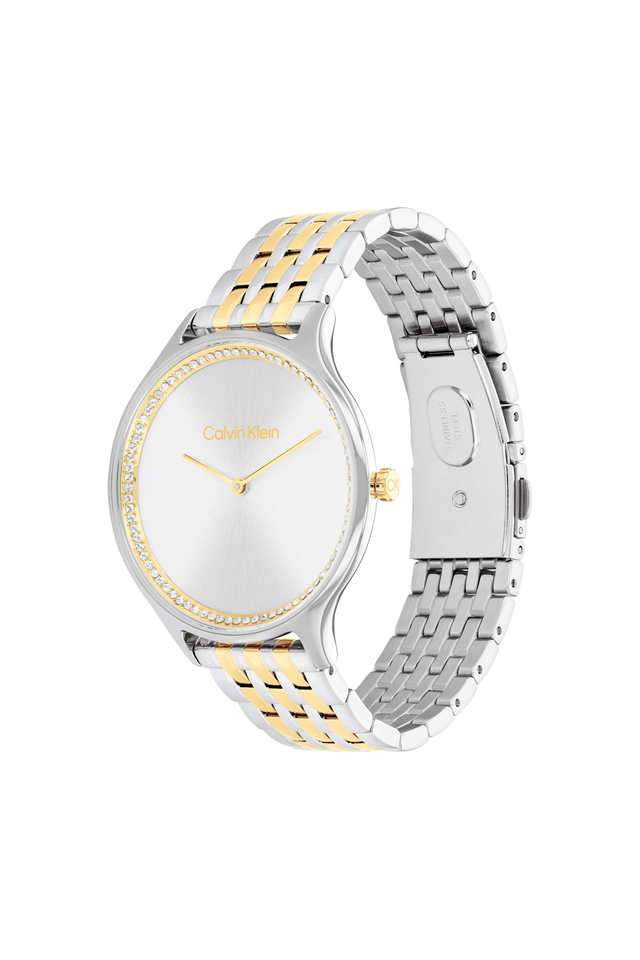 Timeless-38-mm-Silver-Dial-Stainless-Steel-Analogue-Watch-For-Women---25100002