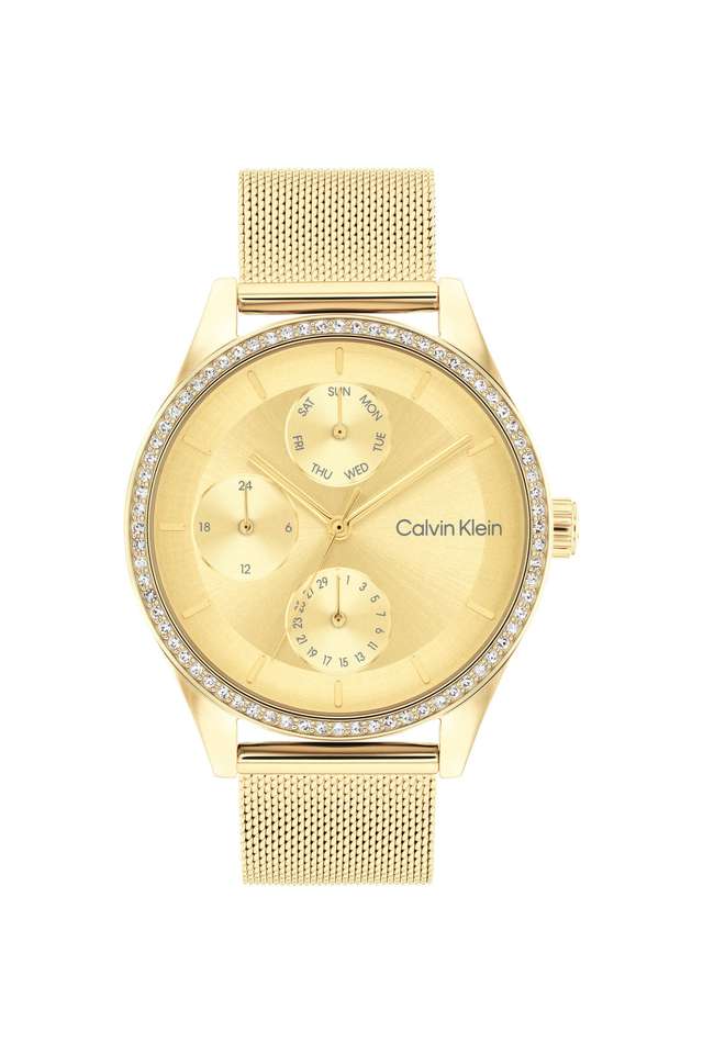 Spark-38-mm-Gold-Dial-Stainless-Steel-Analogue-Watch-For-Women---25100011