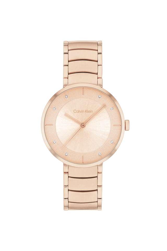 Sentiment-34-mm-Gold-Dial-Stainless-Steel-Analogue-Watch-For-Women---25100019