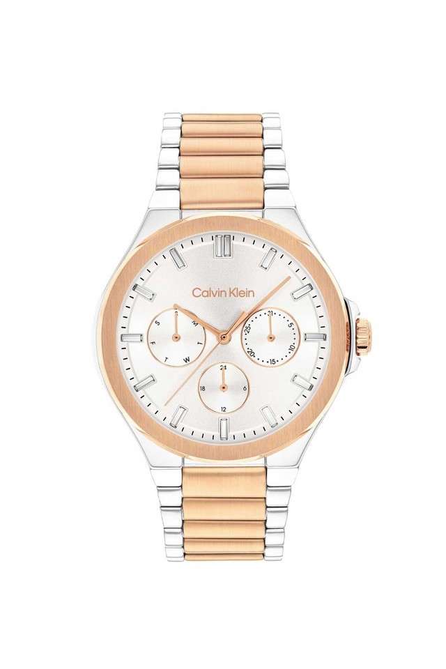 Vibrancy-multi-function-White-Round-Dial-Women-s-Watch---25100052