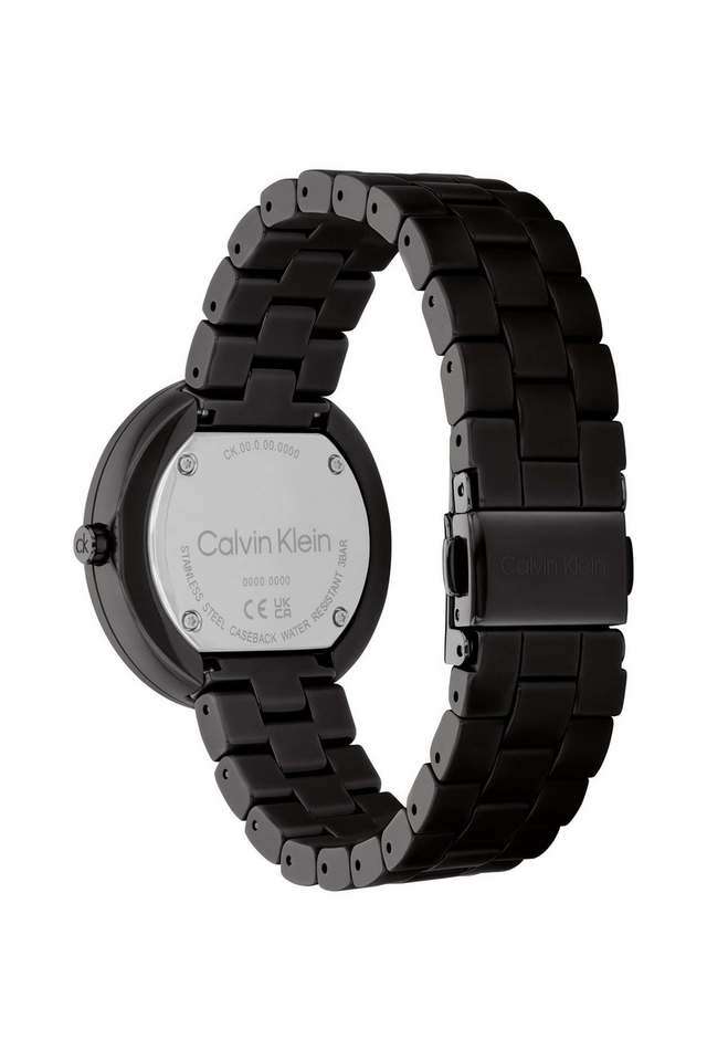 Ck-Pure-Quartz-Basic-Slim-Black-Round-Dial-Women-s-Watch---25100075