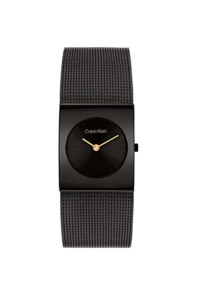 Ck-Pulse-Quartz-Basic-Slim-Black-Rectangle-Dial-Women-s-Watch---25100109