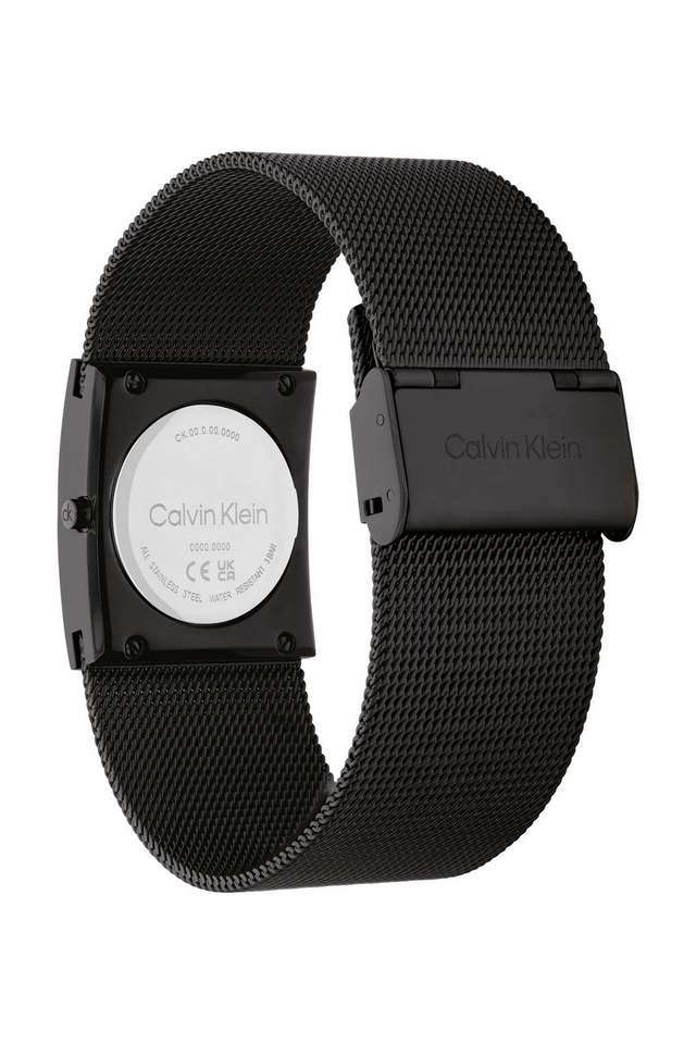 Ck-Pulse-Quartz-Basic-Slim-Black-Rectangle-Dial-Women-s-Watch---25100109