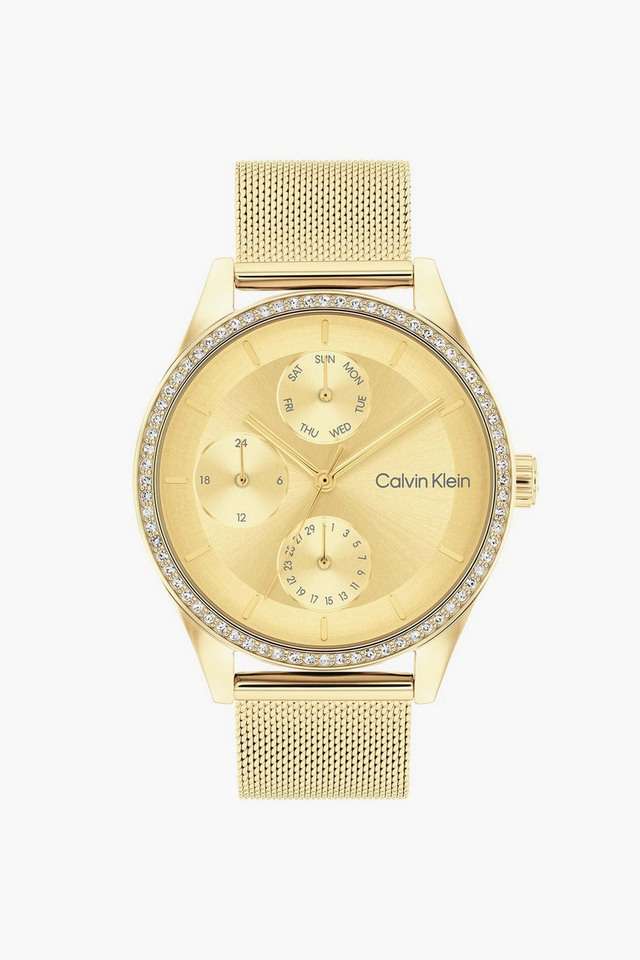 Sensations-Quartz-Basic-Slim-Silver-White-Round-Dial-Women-s-Watch---25100111