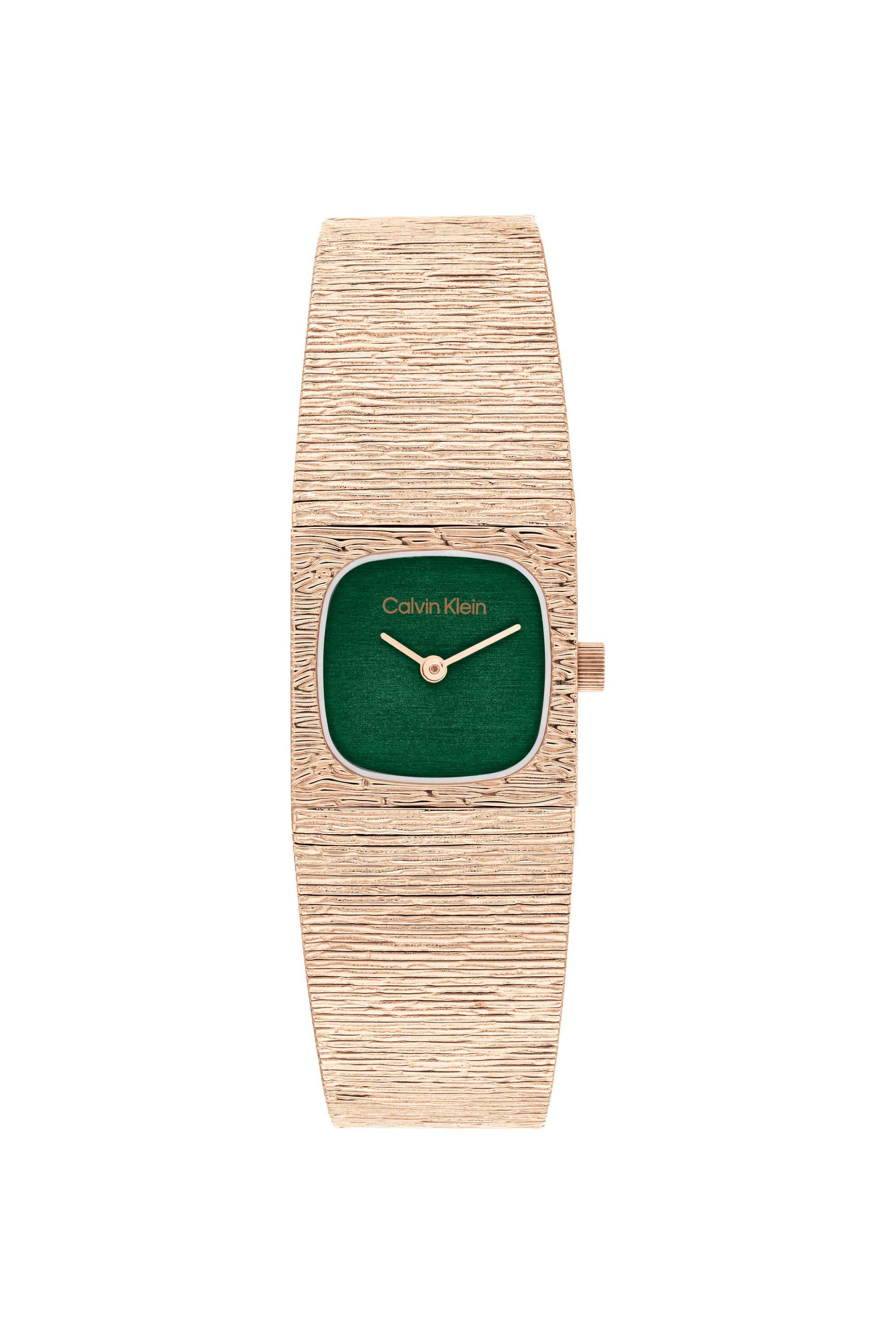Sophisticated-Square-20-mm-Green-Dial-Stainless-Steel-Analogue-Watch-For-Women---25100179