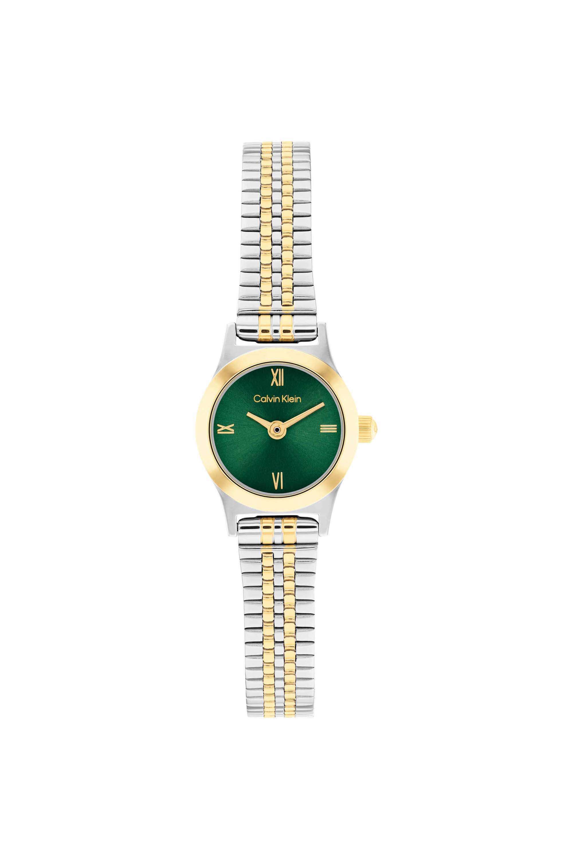 Contemporary-18-mm-Green-Dial-Stainless-Steel-Analogue-Watch-For-Women---25100202