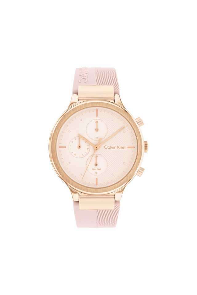 Energize-Gold-Dial-Stainless-Steel-Analog-Watch-For-Women