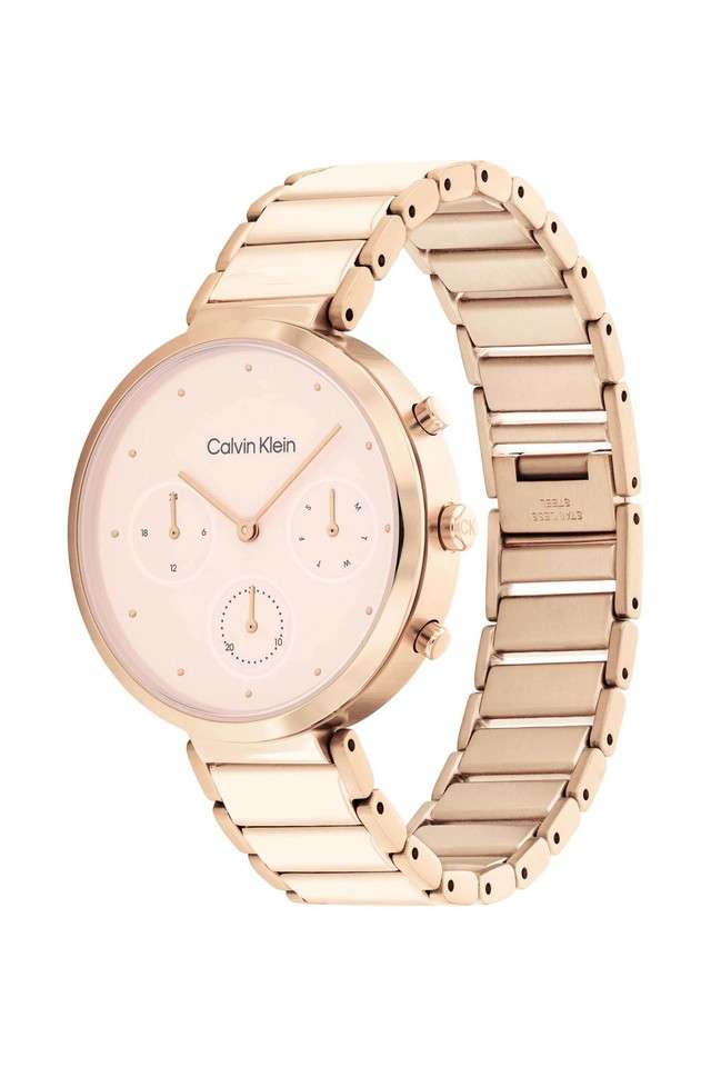 Minimalistic-T-Bar-Multifunction-Pink-Round-Dial-Women-s-Watch---25200283