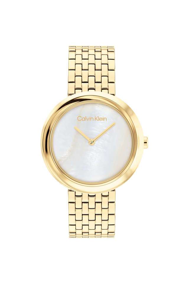 Twisted-Bezel-Quartz-White-Round-Dial-Women-s-Watch---25200321