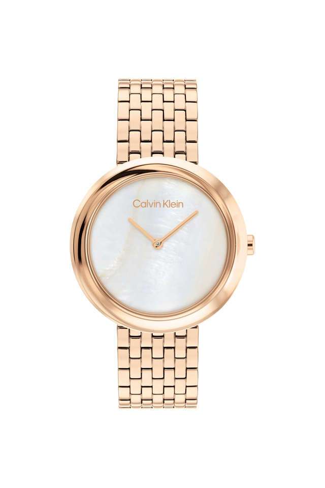 Twisted-Bezel-Quartz-White-Round-Dial-Women-s-Watch---25200322