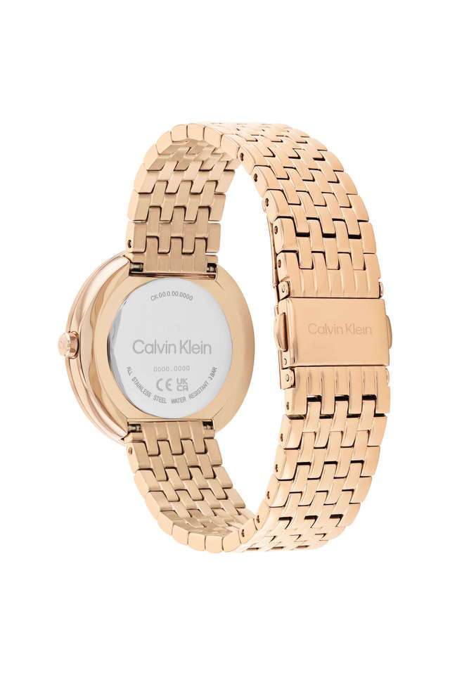 Twisted-Bezel-Quartz-White-Round-Dial-Women-s-Watch---25200322