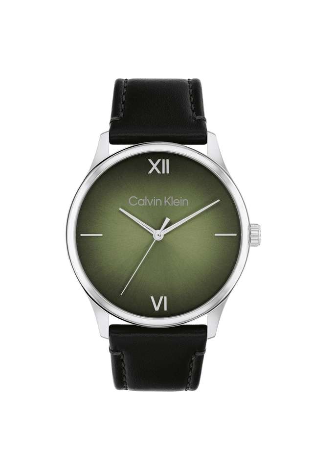 Ascend-43-mm-Olive-Green-Dial-Leather-Analogue-Watch-For-Men---25200454