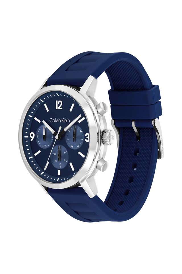 Gauge-44-mm-Blue-Dial-Silicone-Analogue-Watch-For-Men---25200460