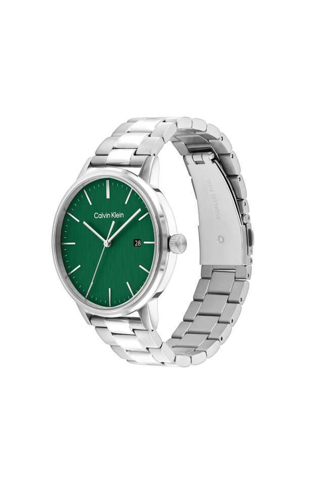 Linked-Bracelet-43-mm-Green-Dial-Stainless-Steel-Chronograph-Watch-for-Men---25200478