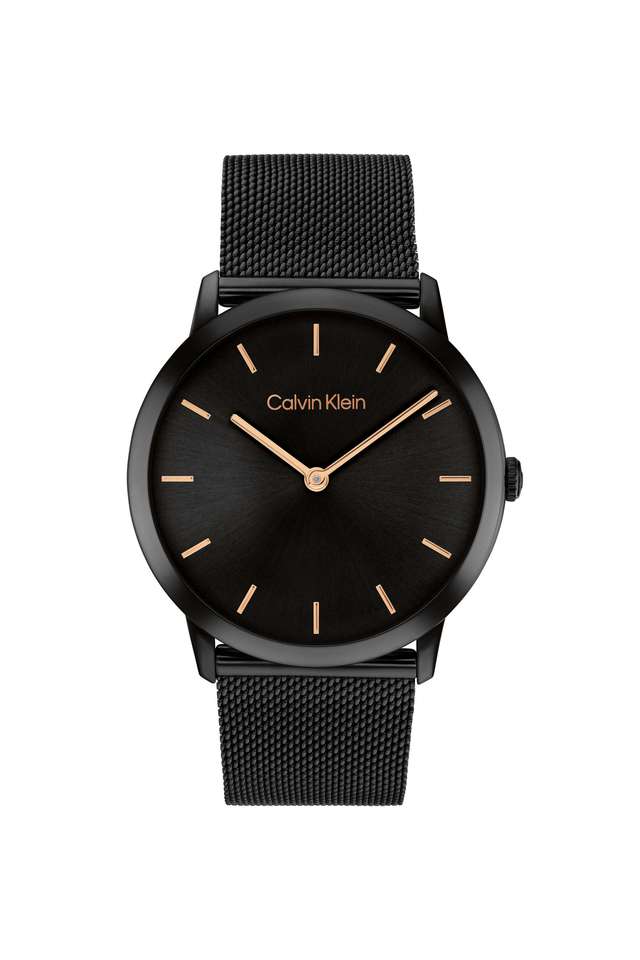 Exceptional-37.5-mm-Black-Dial-Stainless-Steel-Analogue-Watch-For-Unisex---25300002