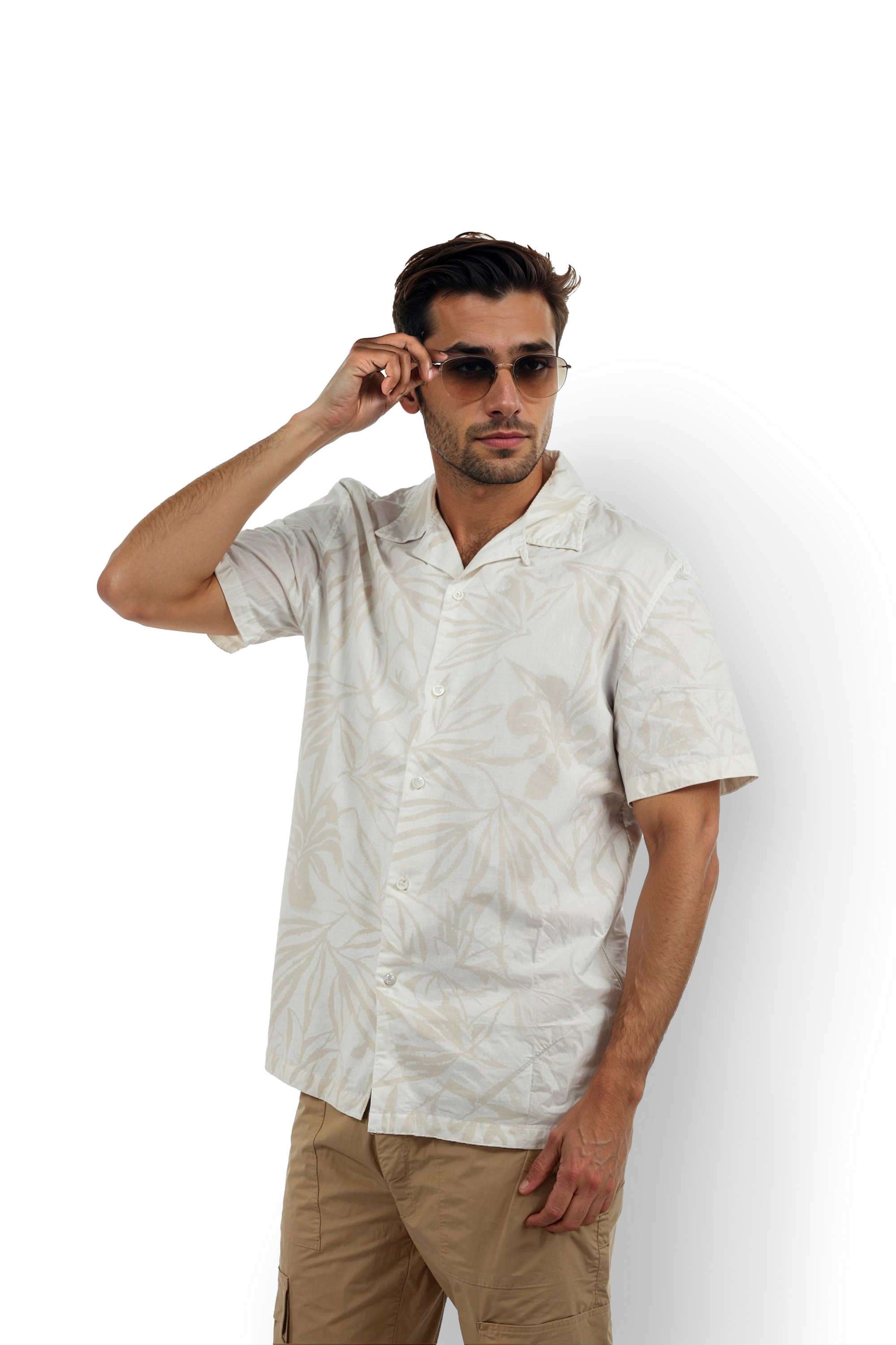 Printed-Linen-Regular-Fit-Men-s-Casual-Wear-Shirt