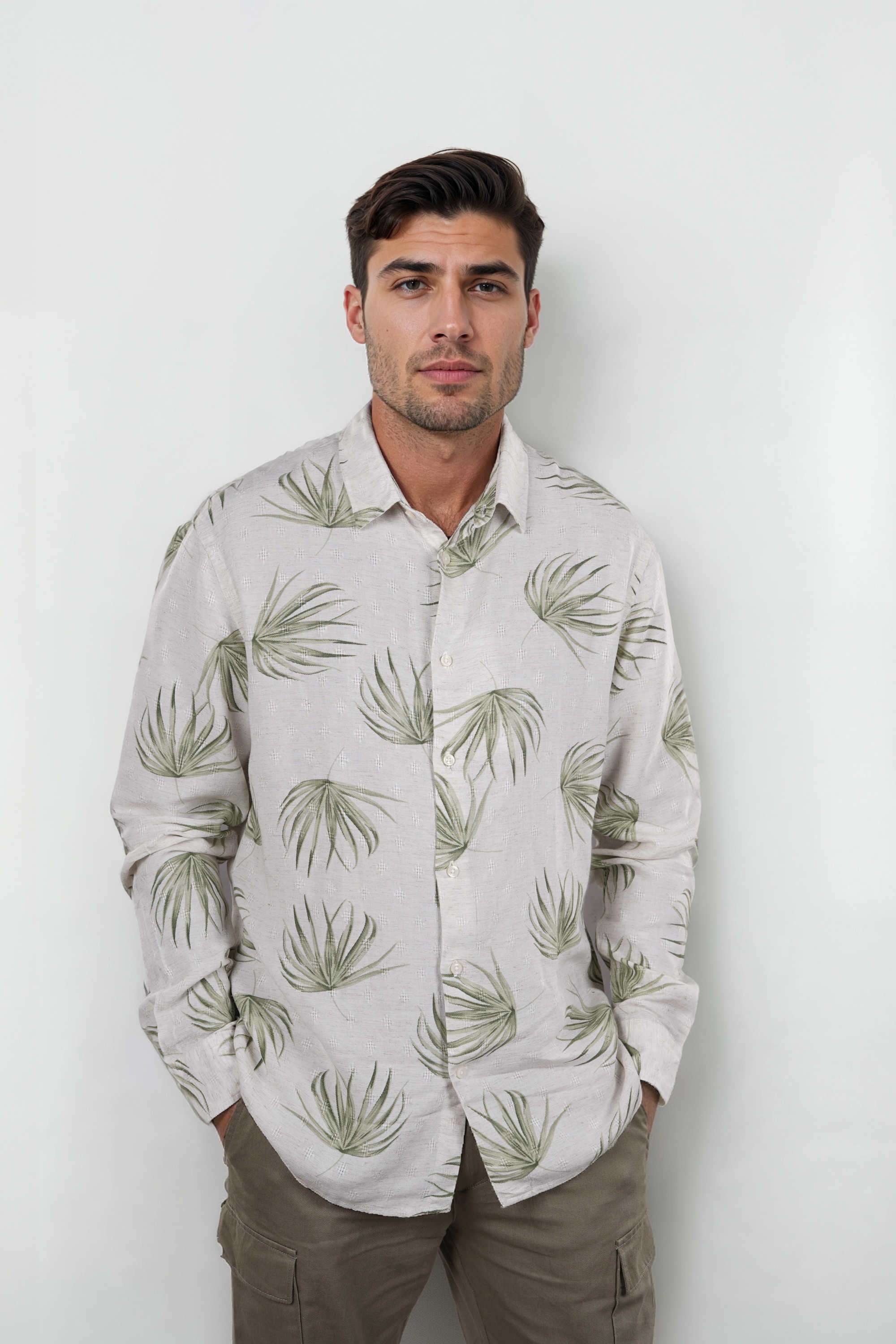 Printed-Viscose-Regular-Fit-Men-s-Casual-Wear-Shirt