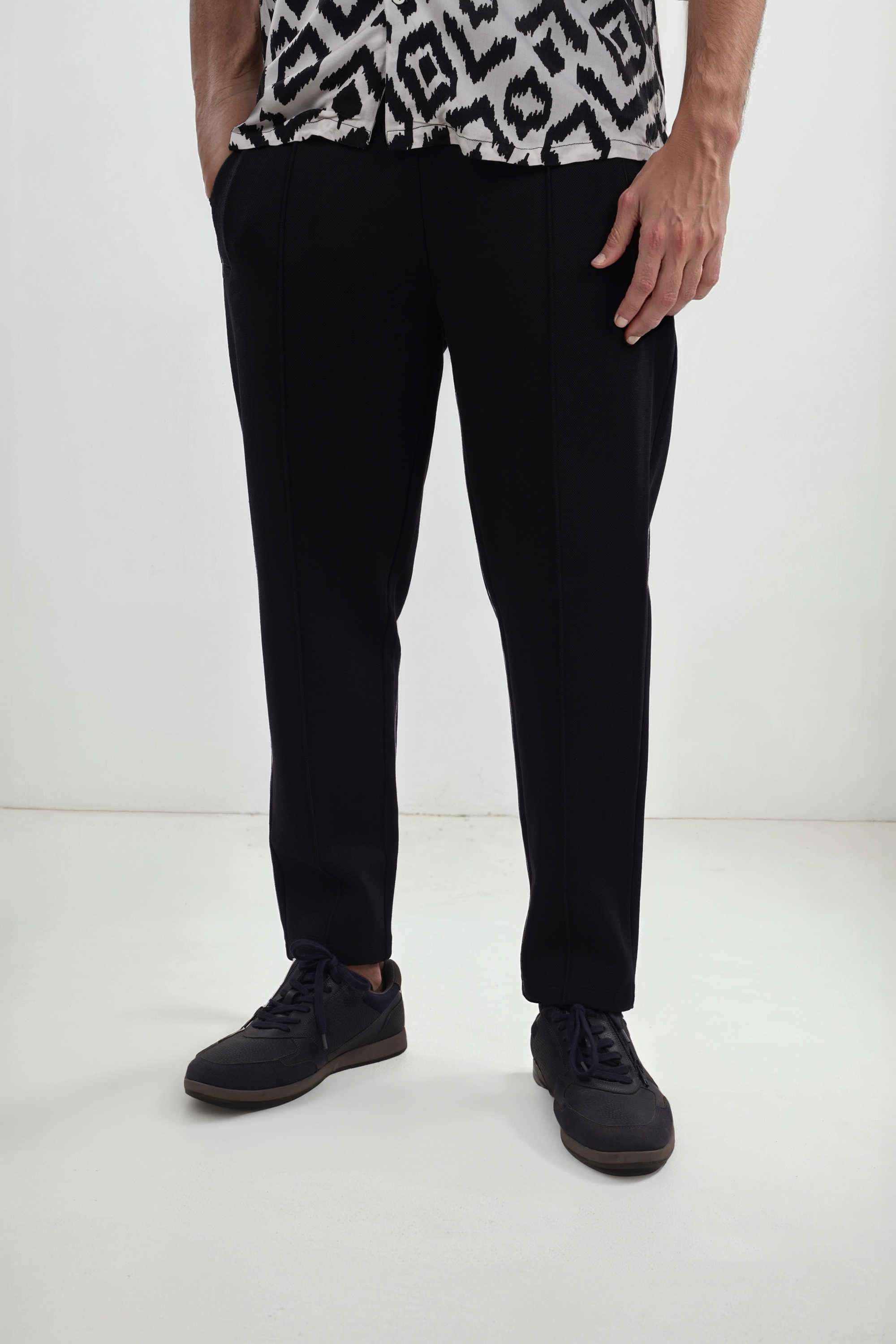 Solid-Cotton-Regular-Fit-Men-s-Casual-Wear-Trousers