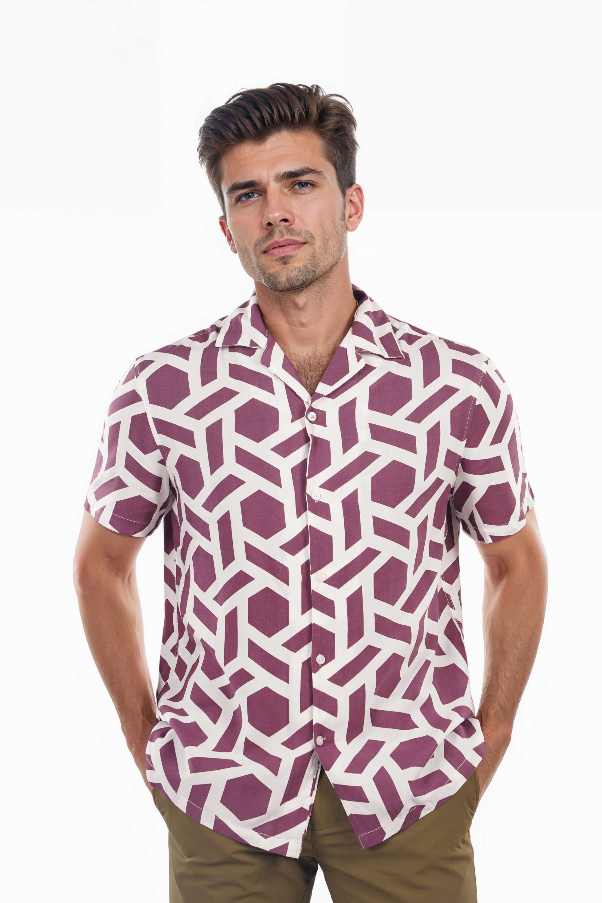Printed-Viscose-Regular-Fit-Men-s-Casual-Wear-Shirt