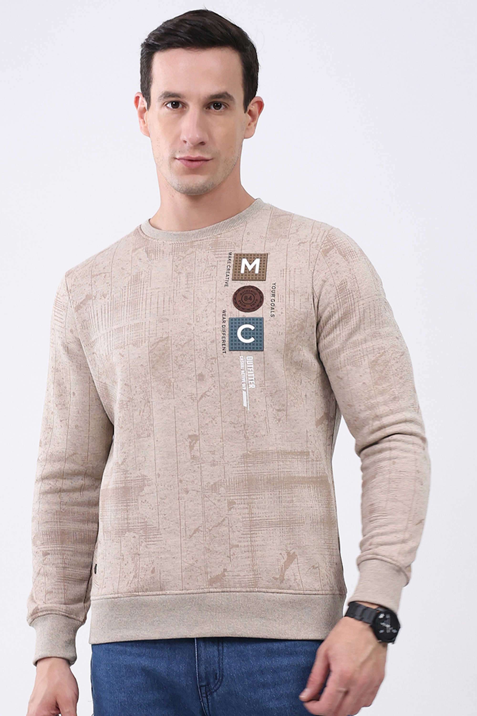Solid-Cotton-Round-Neck-Men-s-Sweatshirt