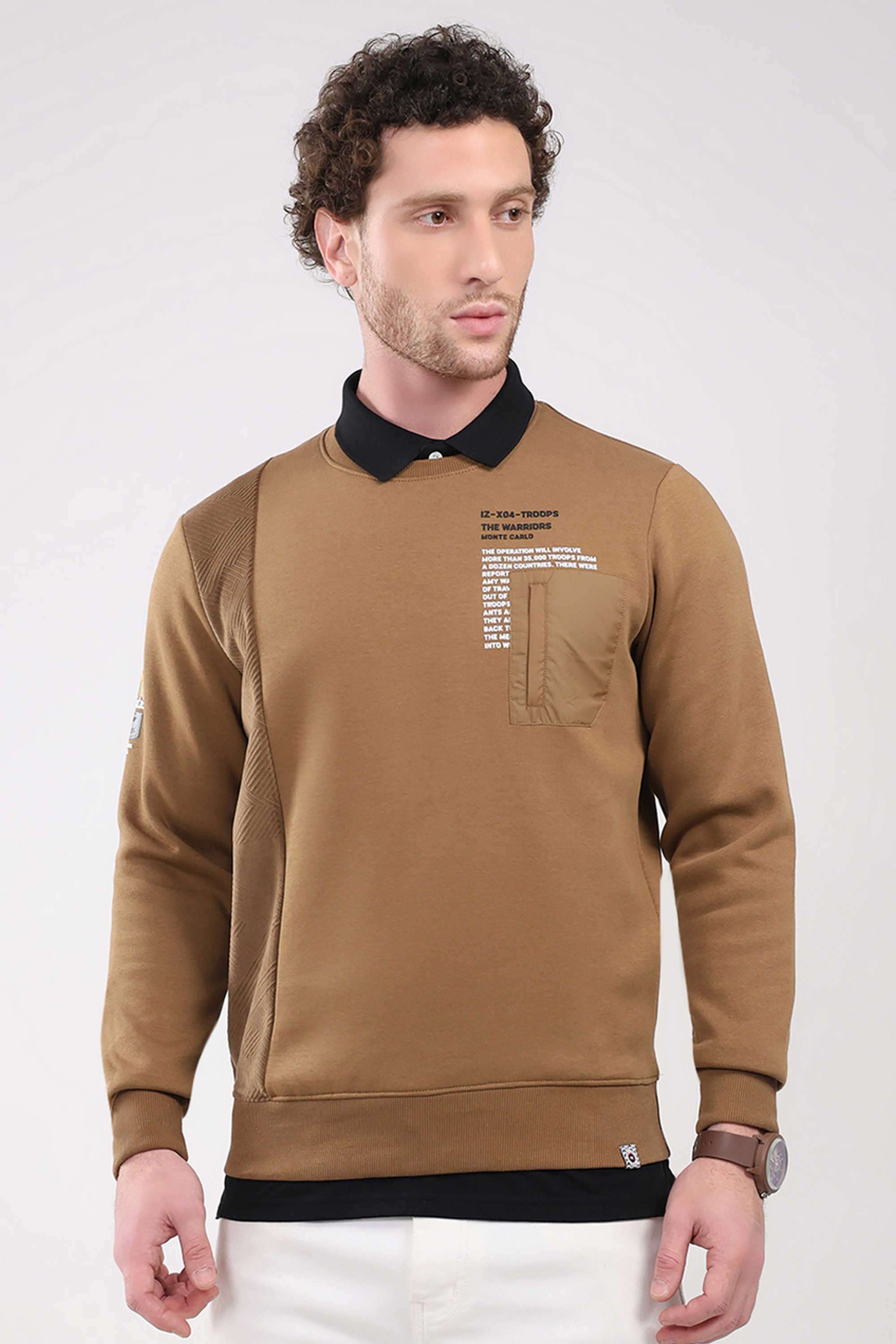 Solid-Cotton-Round-Neck-Men-s-Sweatshirt