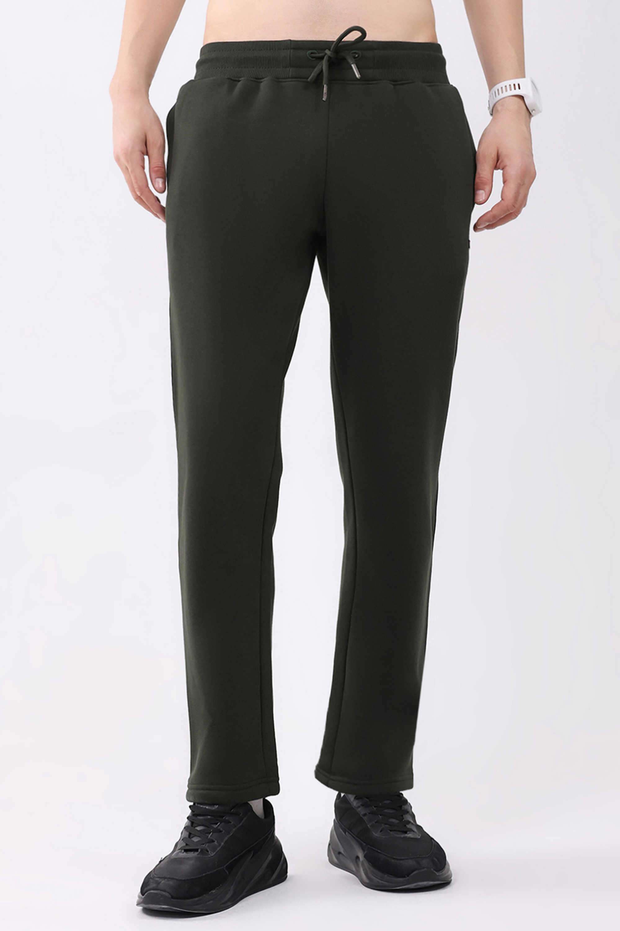 Solid-Cotton-Regular-Fit-Men-s-Track-Pants