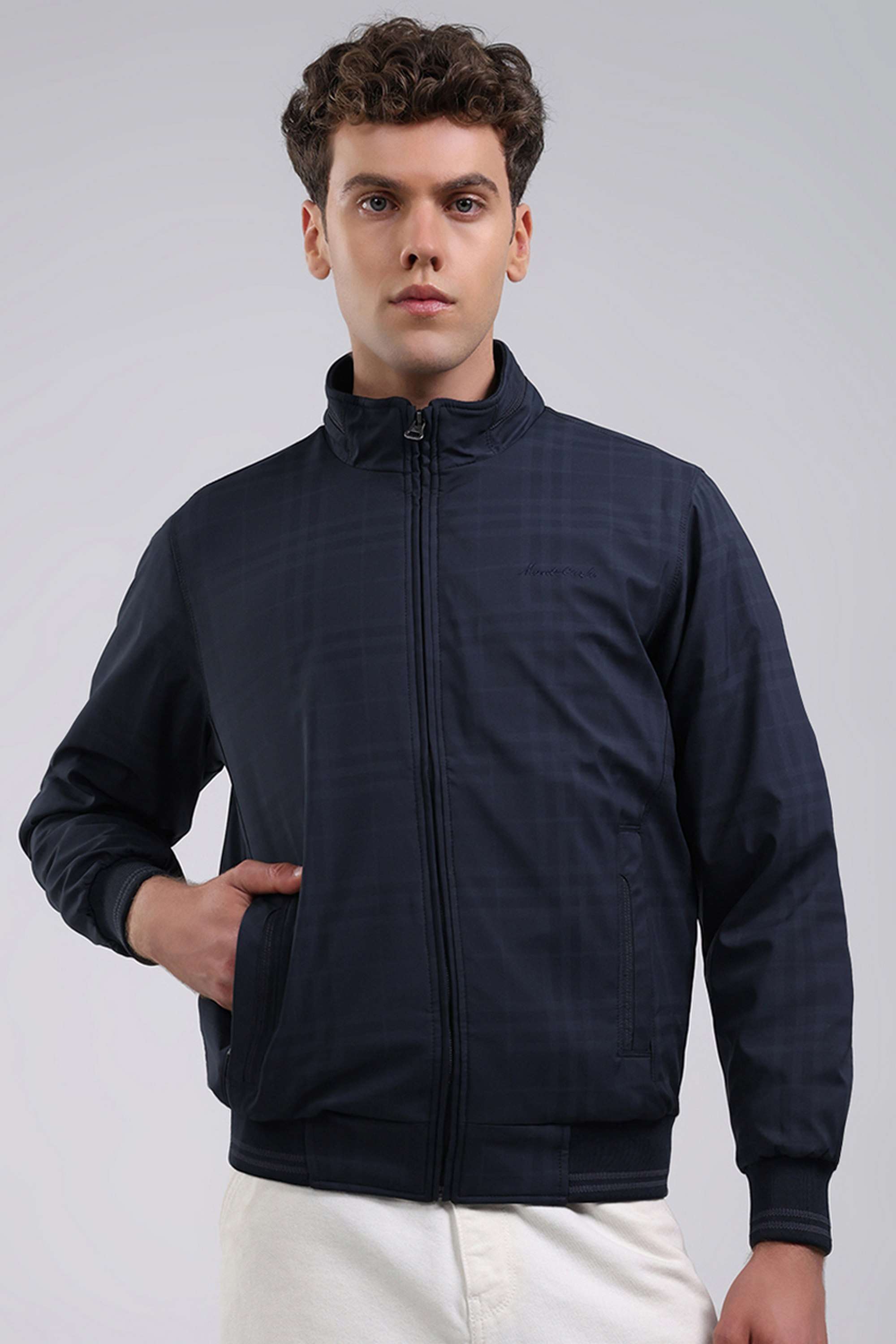 Solid-Cotton-Regular-Fit-Men-s-Jacket