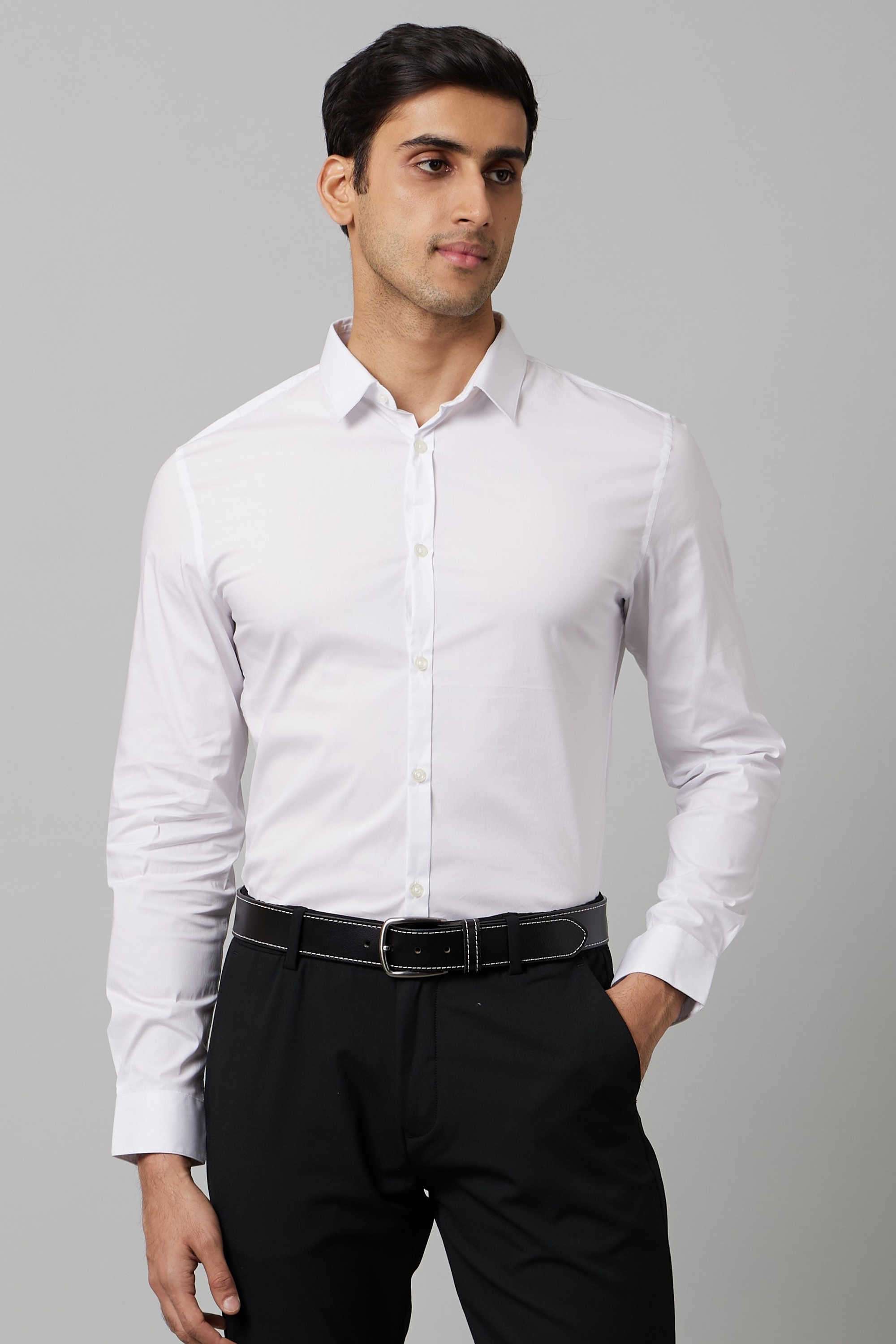 Solid-Cotton-Regular-Fit-Men-s-Casual-Shirt