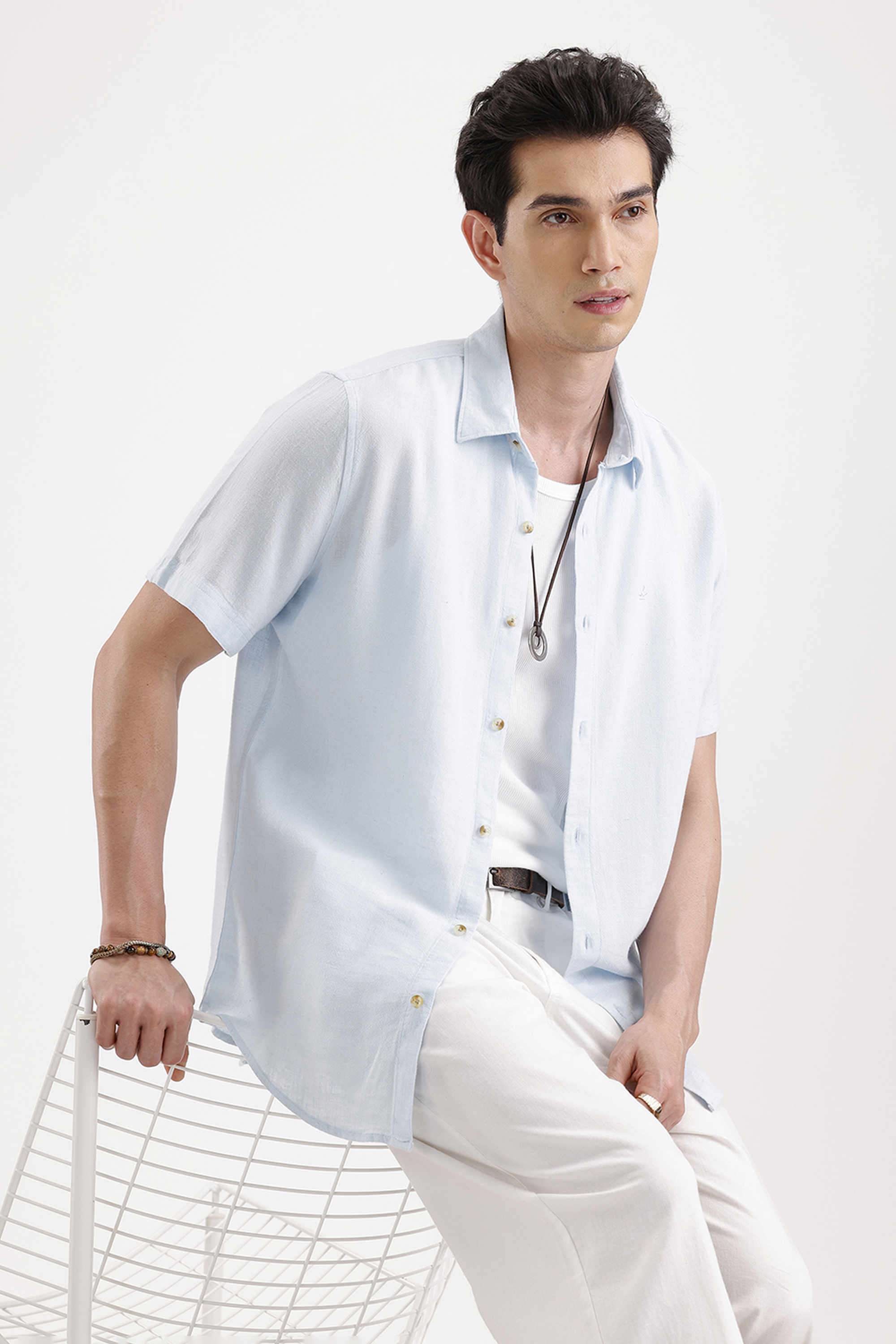 Textured-Cotton-Regular-Fit-Men-s-Casual-Wear-Shirt