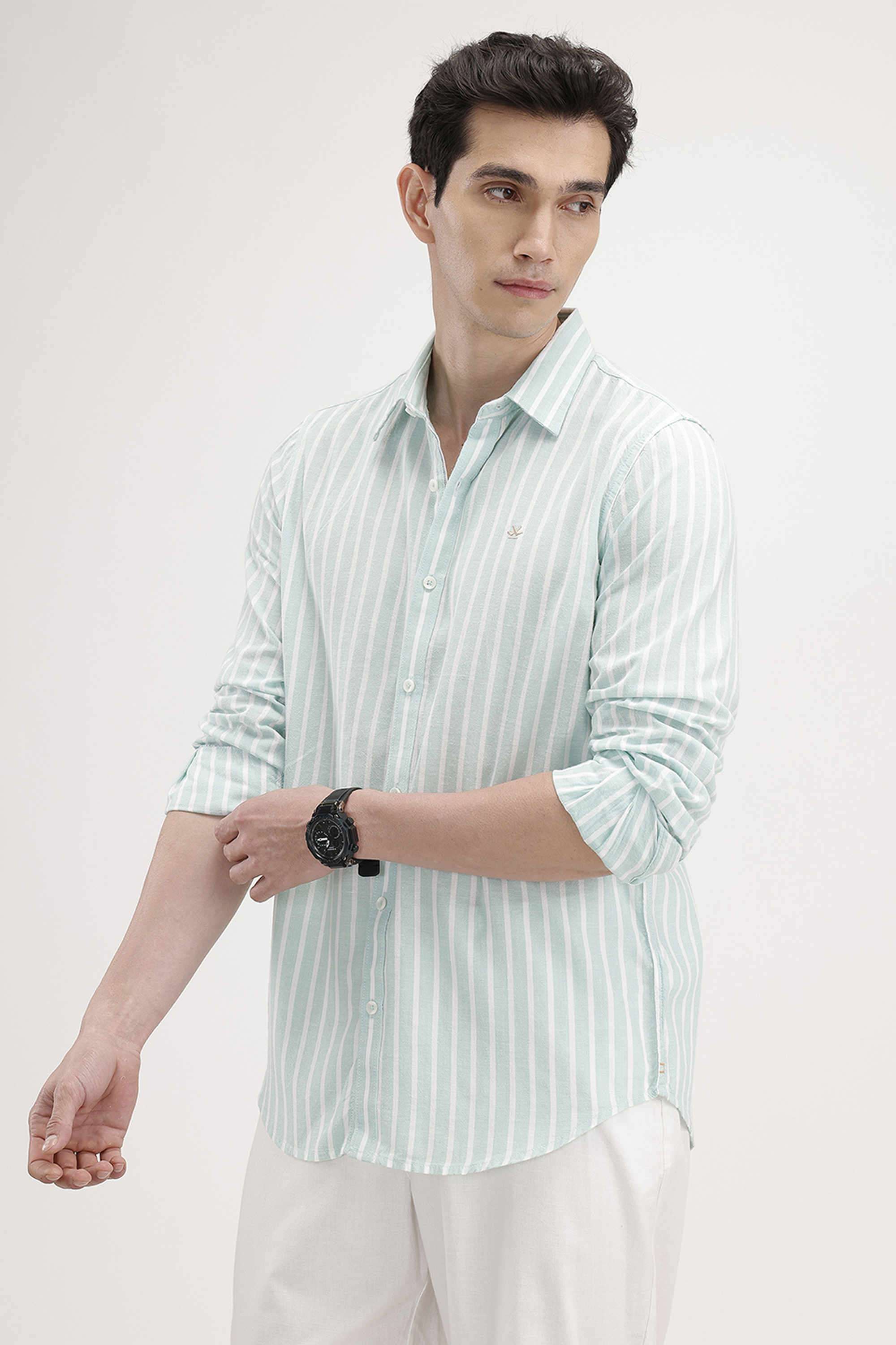 Stripes-Cotton-Regular-Fit-Men-s-Casual-Wear-Shirt