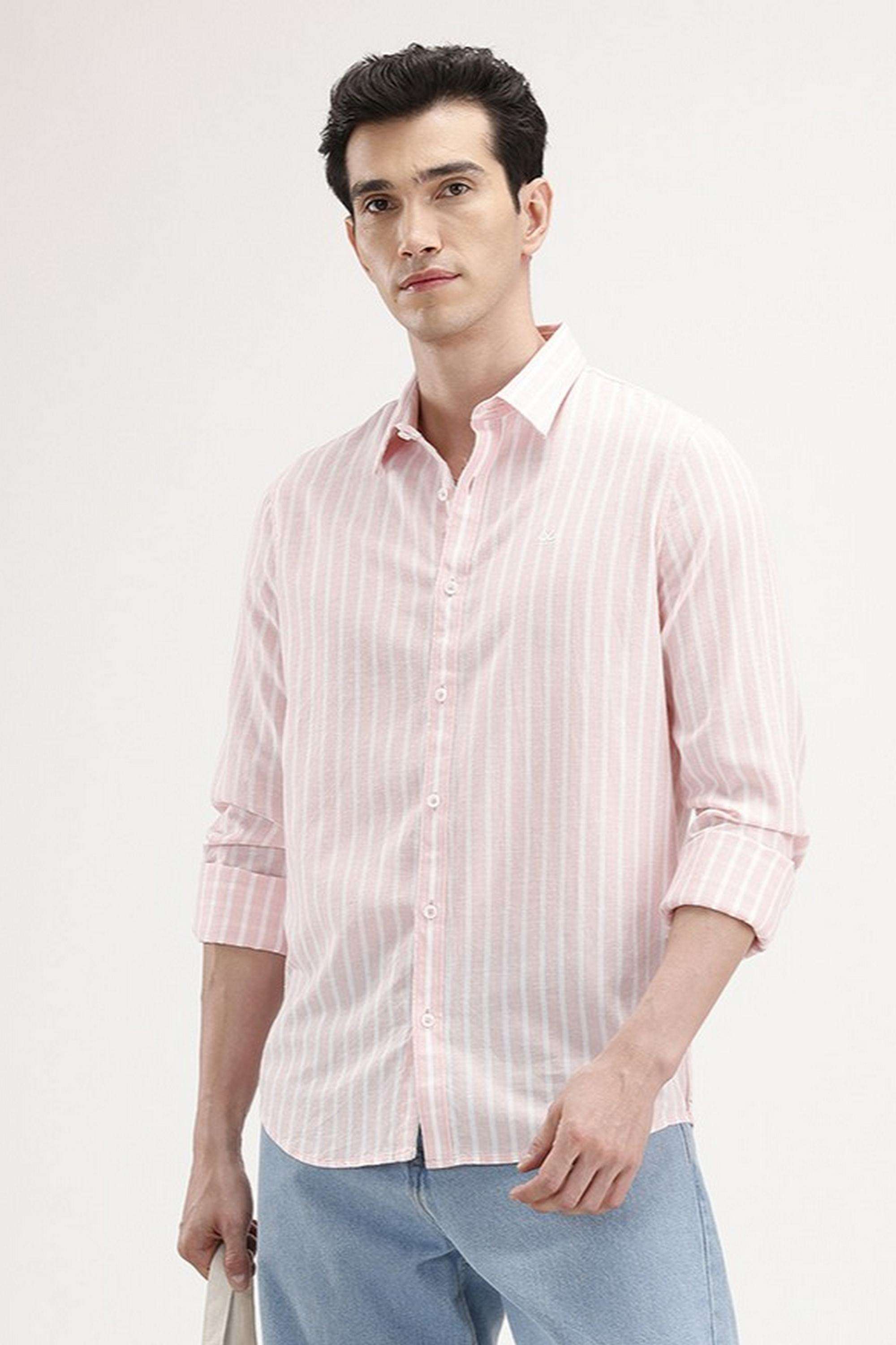 Solid-Cotton-Regular-Fit-Men-s-Casual-Shirt