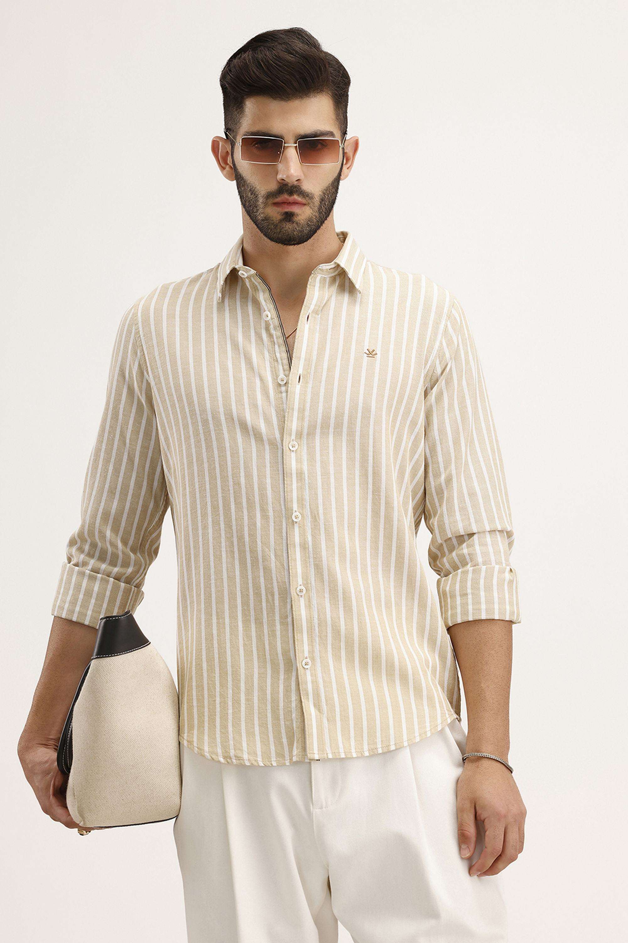 Solid-Cotton-Regular-Fit-Men-s-Casual-Shirt