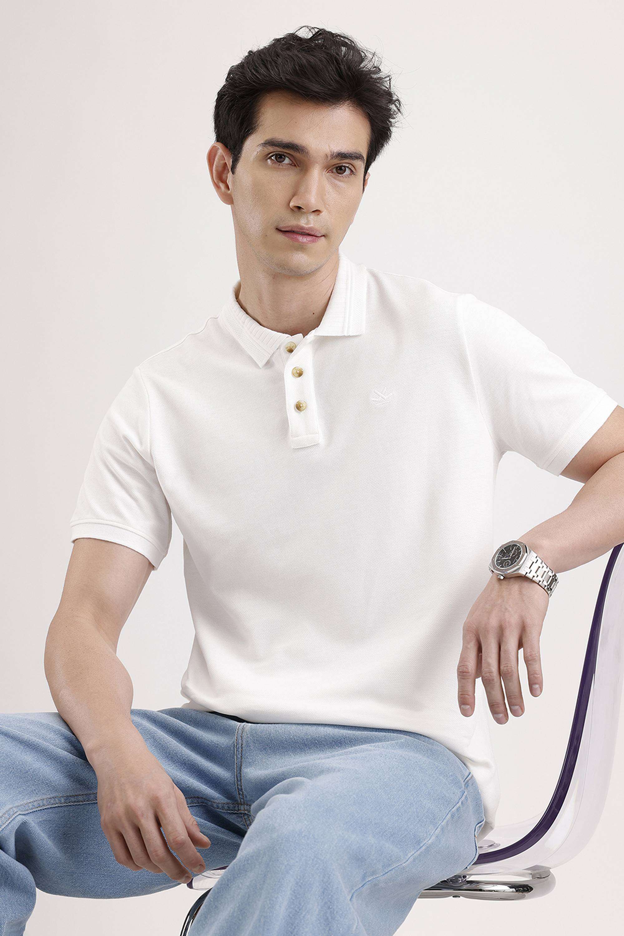 Solid-Cotton-Regular-Fit-Men-s-T-Shirt