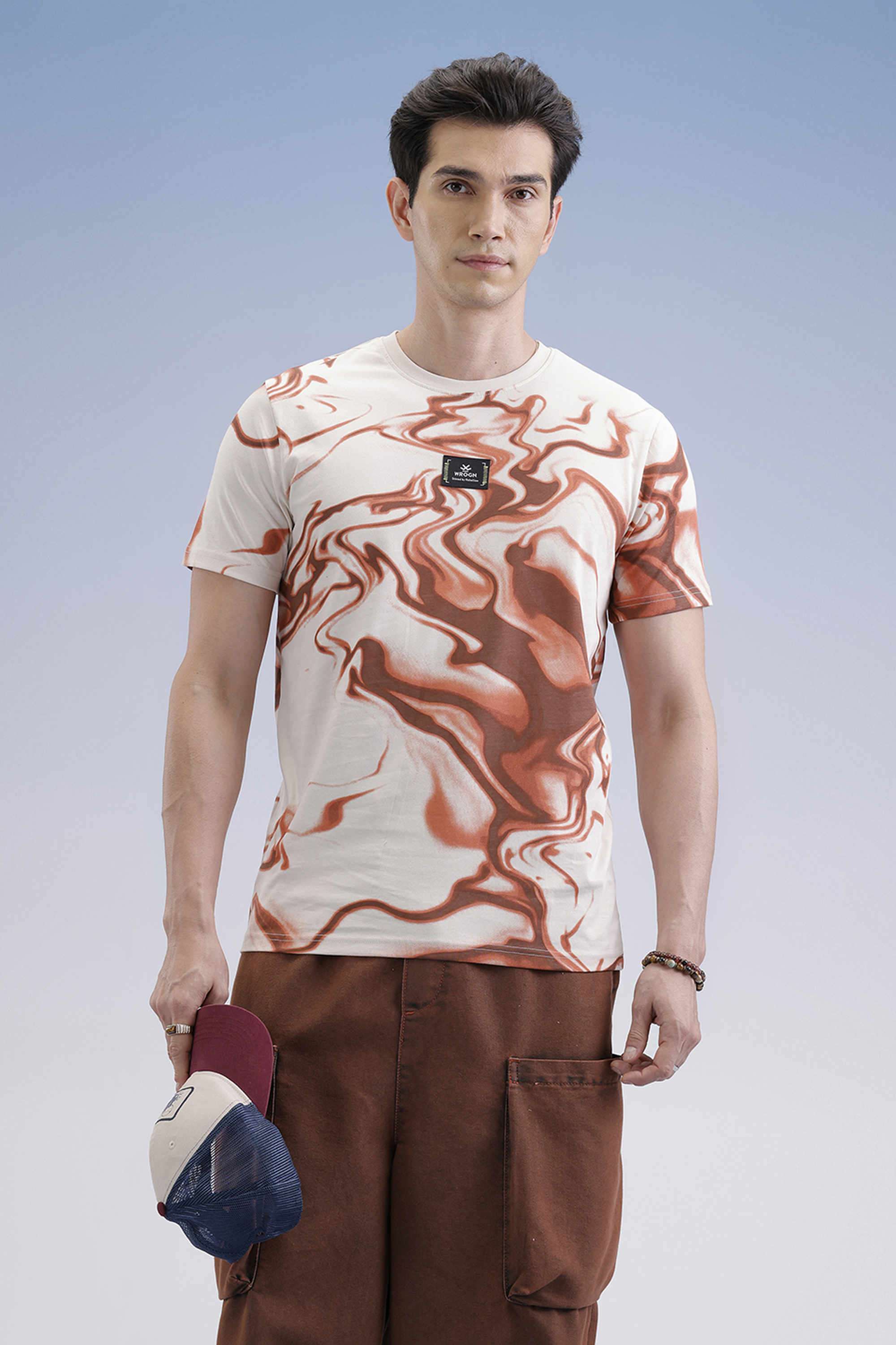 Abstract-Cotton-Round-Neck-Men-s-T-Shirt