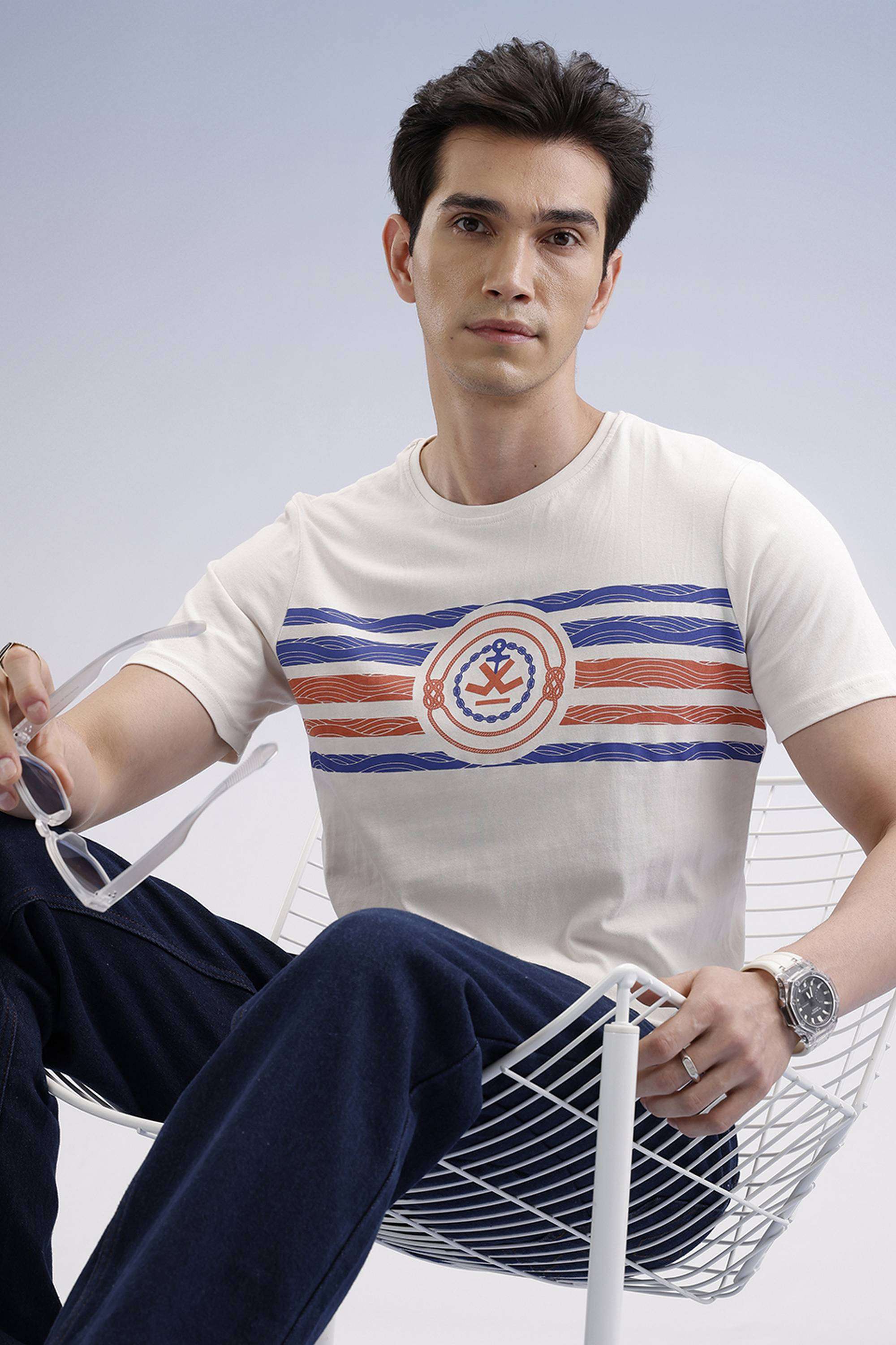 Solid-Cotton-Regular-Fit-Men-s-T-Shirt