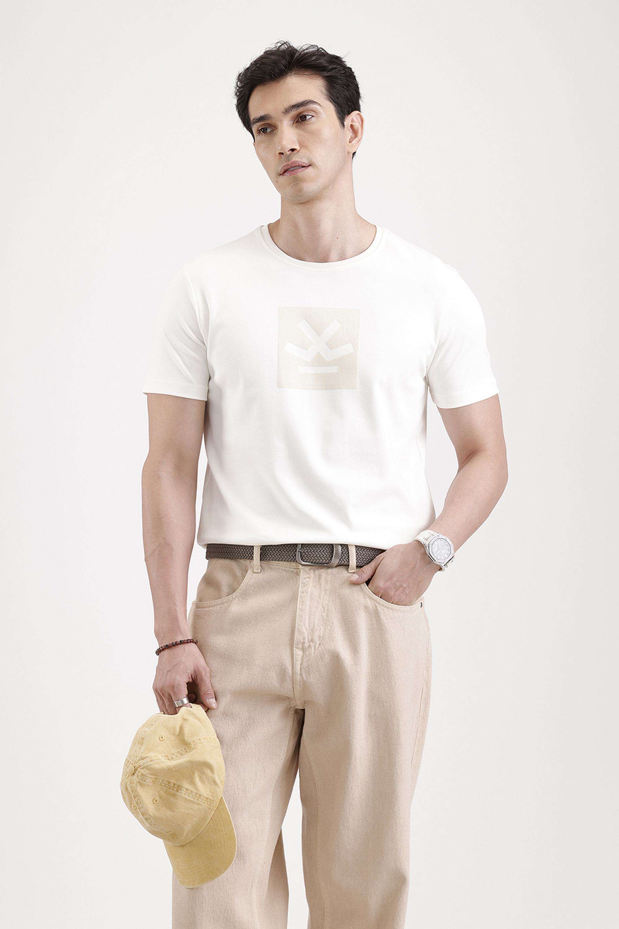 Solid-Cotton-Round-Neck-Men-s-T-Shirt