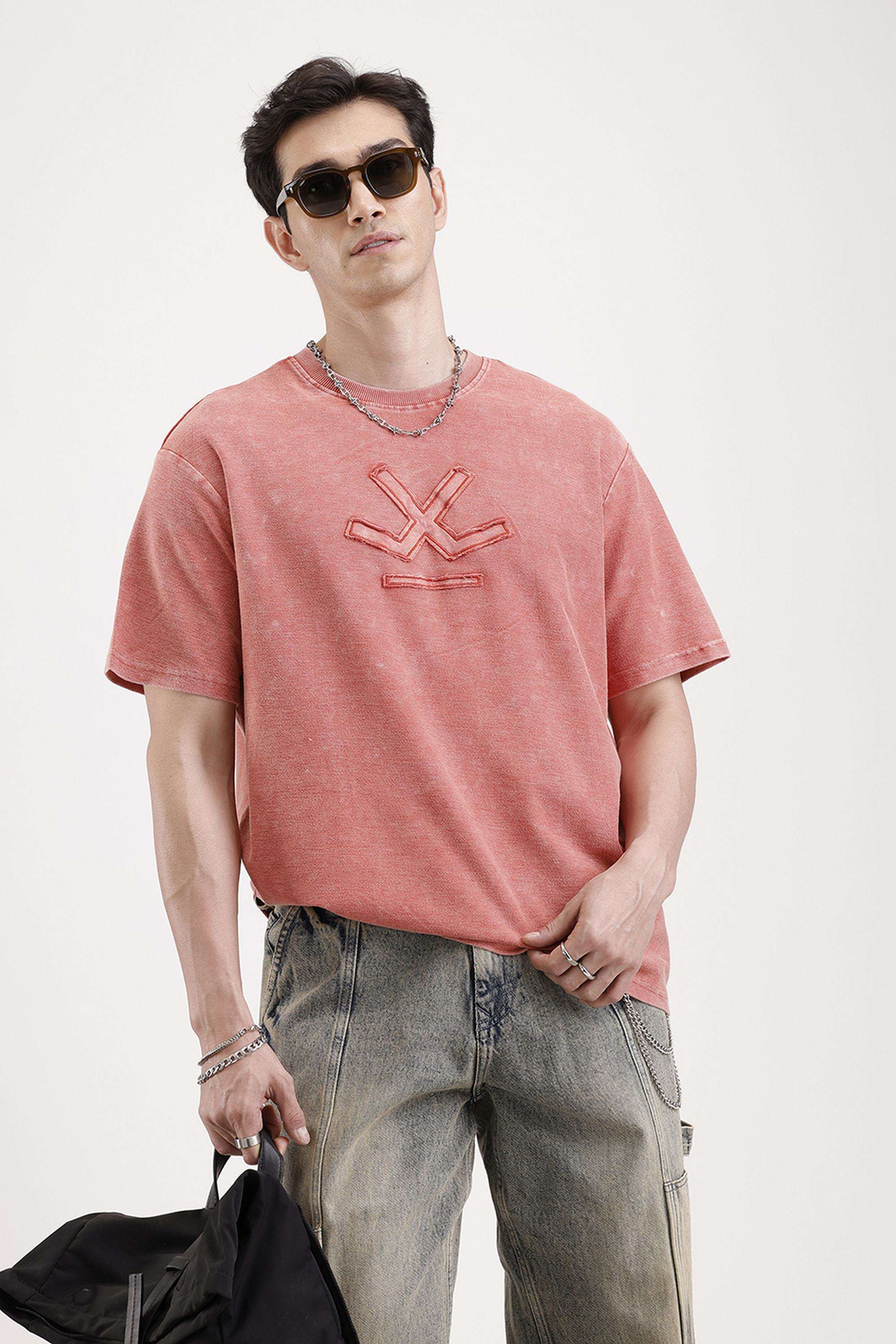 Solid-Cotton-Round-Neck-Men-s-T-Shirt