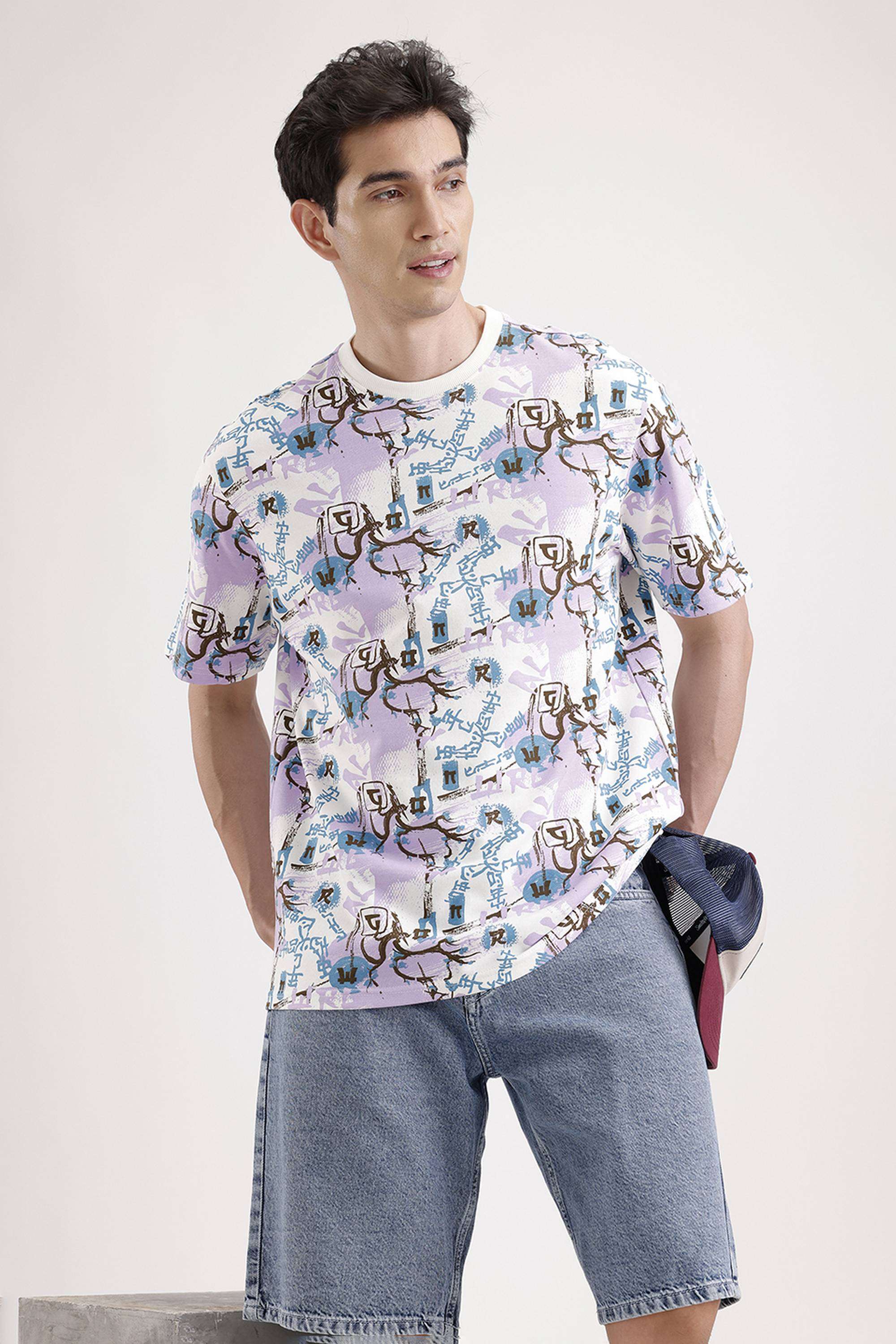 Solid-Cotton-Regular-Fit-Men-s-T-Shirt