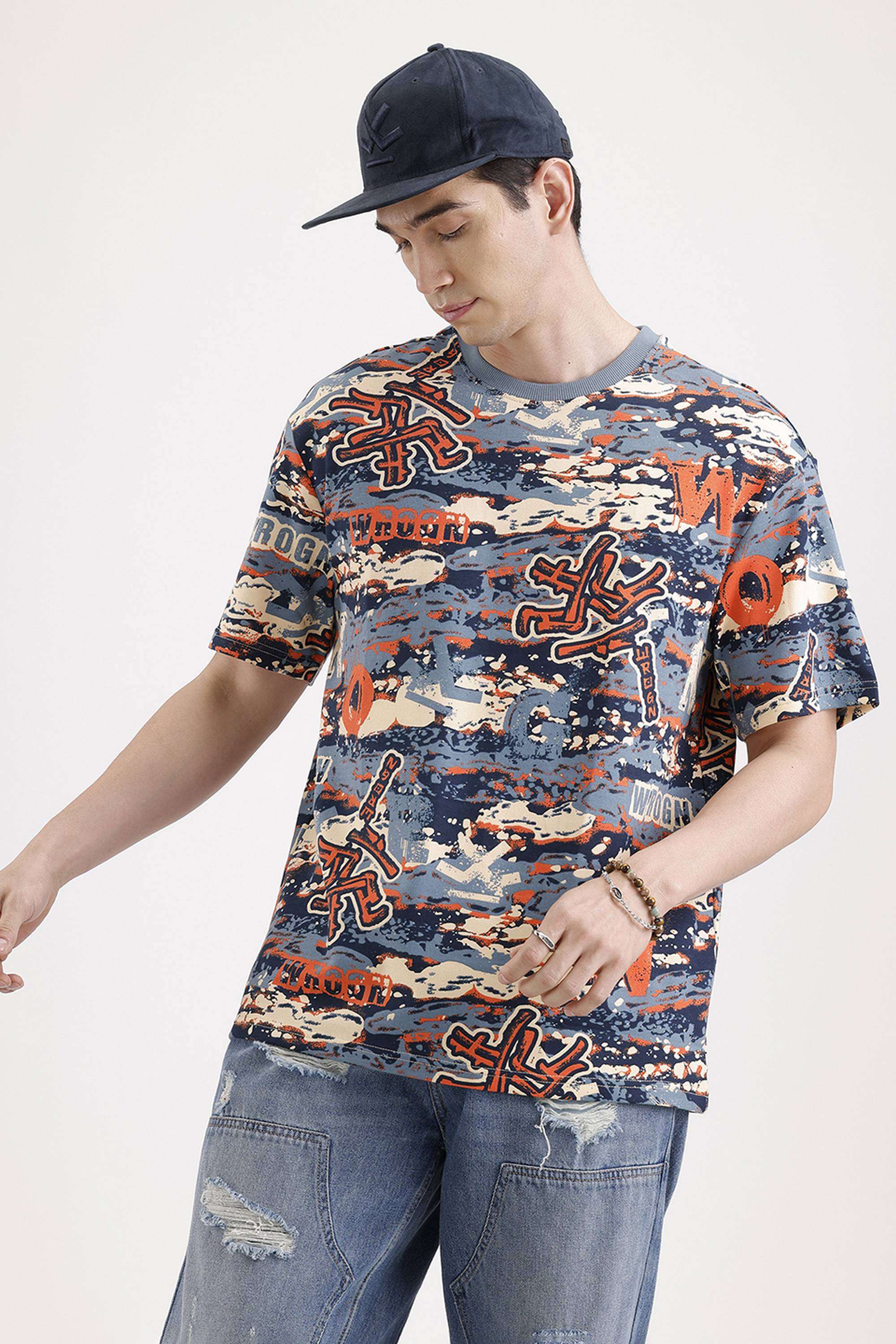 Solid-Cotton-Regular-Fit-Men-s-T-Shirt