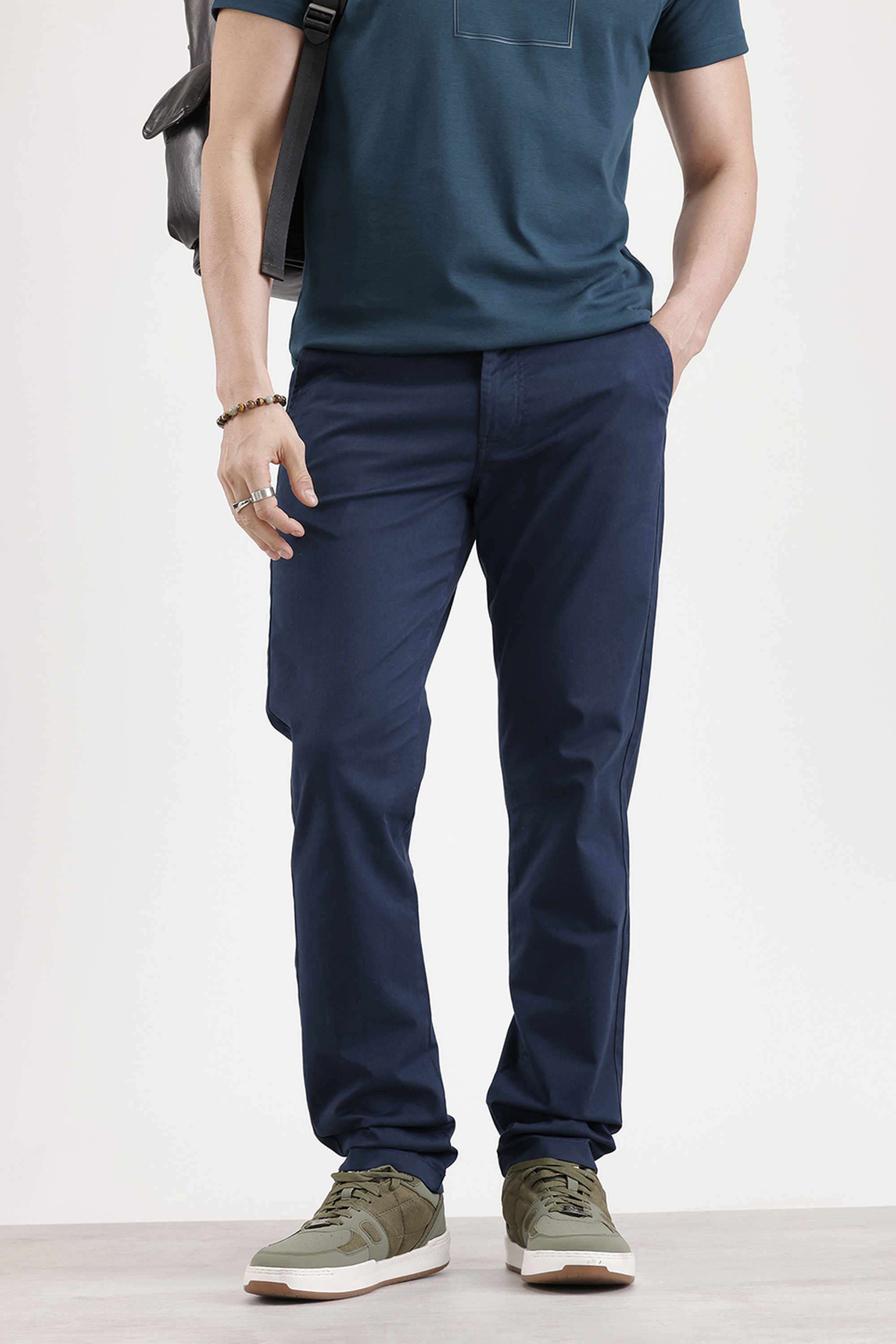 Solid-Cotton-Regular-Fit-Men-s-Casual-Wear-Trousers
