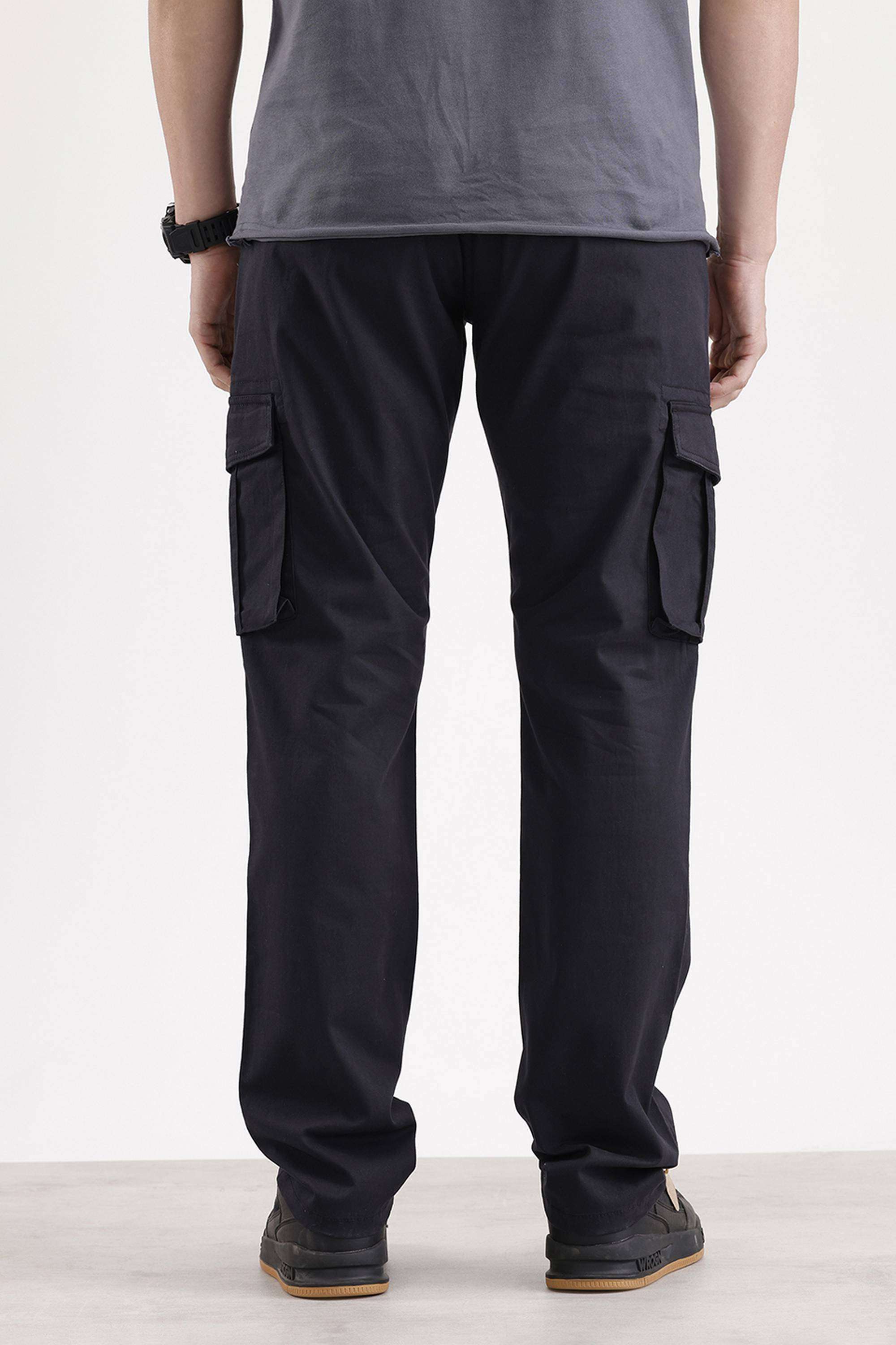 Solid-Cotton-Regular-Fit-Men-s-Trousers