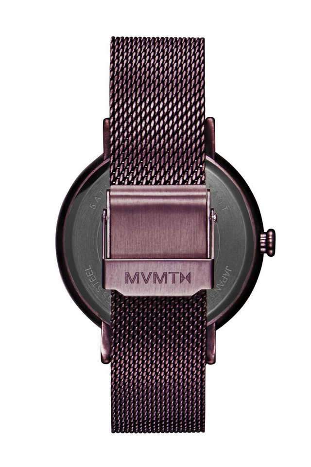 Buy MVMT NoColour Dot 36 mm Purple Stainless Steel Analog Watch