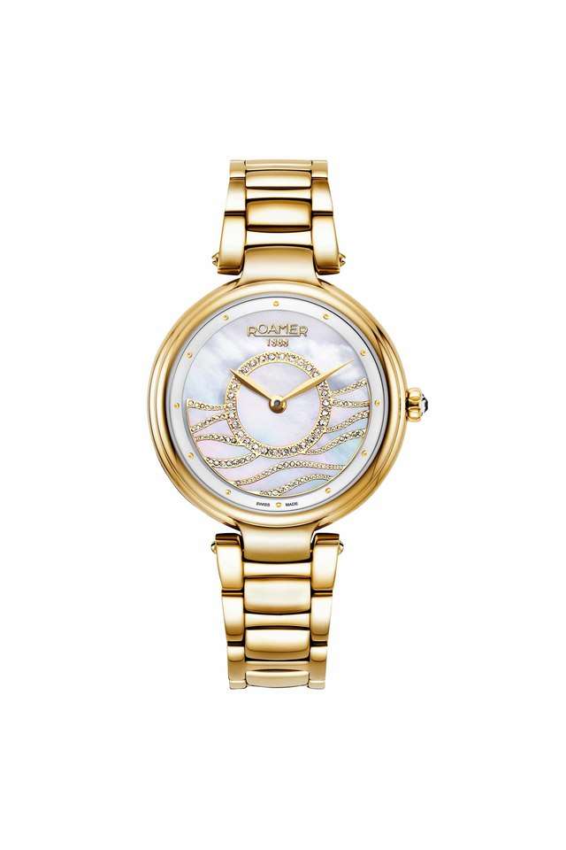 Womens-36-mm-Lady-Mermaid-Mother-Of-Pearl-Dial-Stainless-Steel-Analogue-Watch---600857-48-15-50