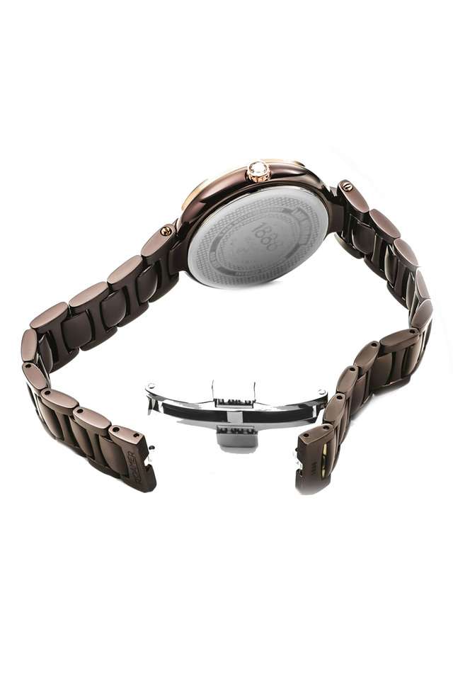 Lady-Mermaid-36-mm-Brown-Dial-Stainless-Steel-Analog-Watch-For-Women---602857-43-60-50